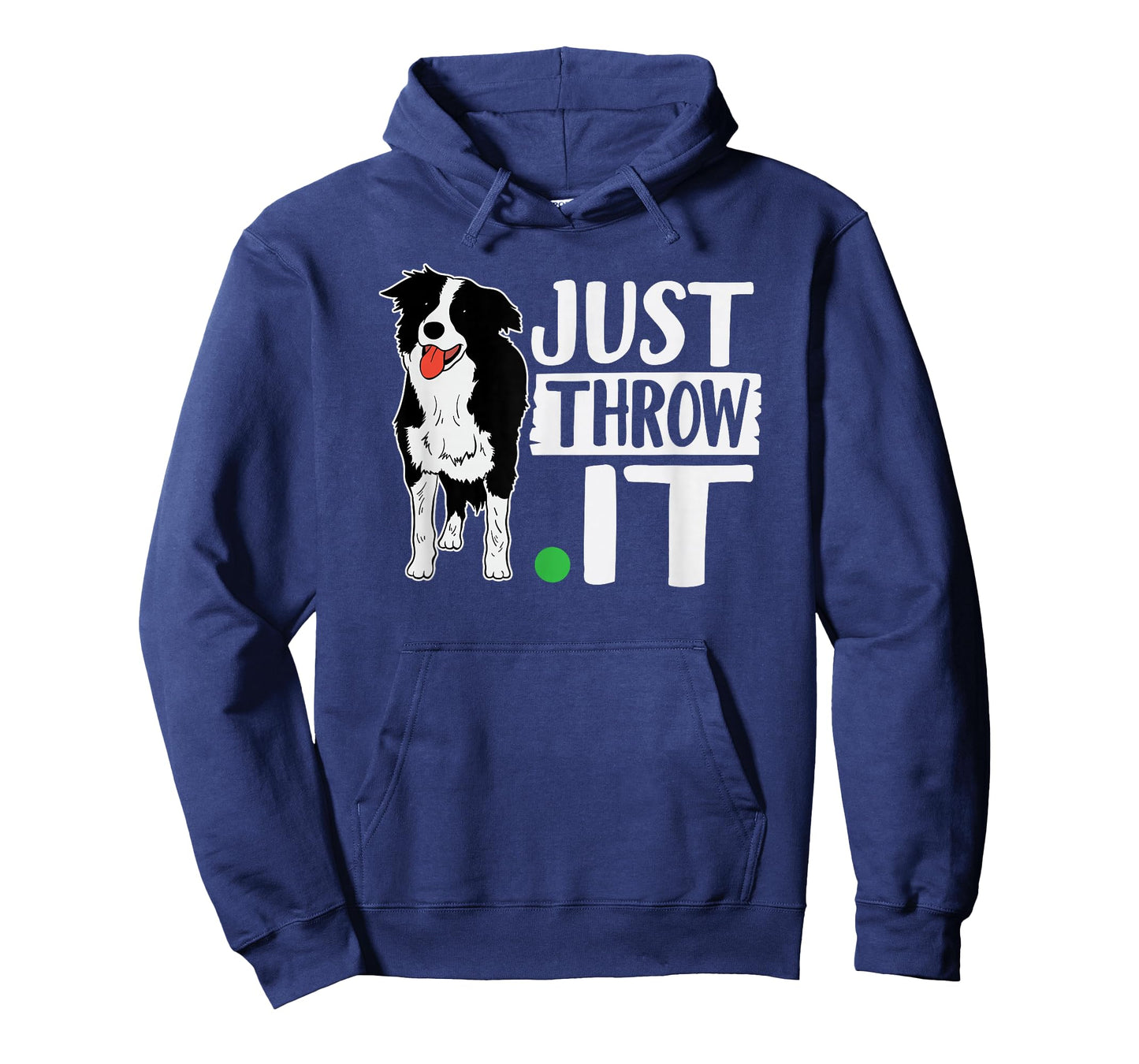 Just Throw It Funny Play Fetch Border Collie T-Shirt