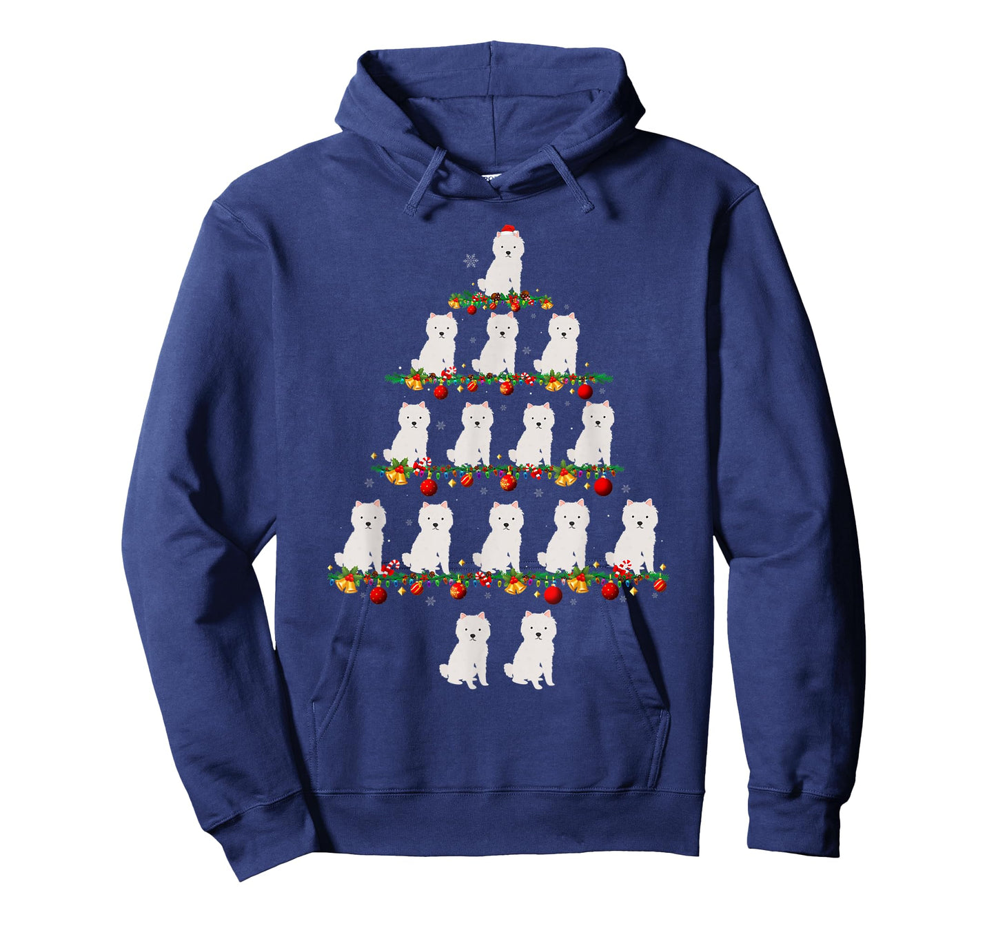 Family Pajama Sets Christmas American Eskimo Dog Xmas Tree Men Women Kids T-Shirt