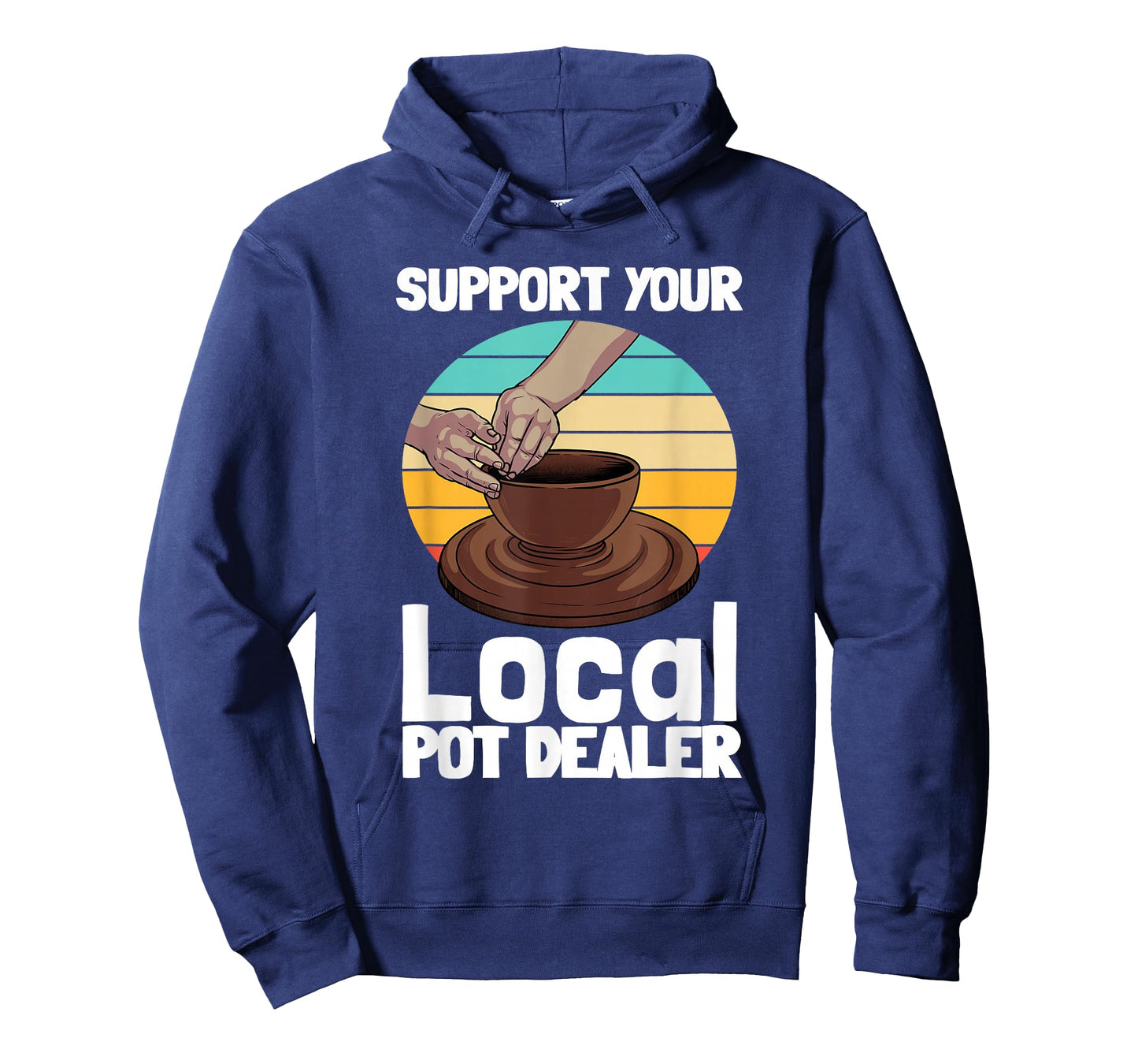 Funny Pottery Gift for Pot Dealer Men Women Pottery Artists T-Shirt Small