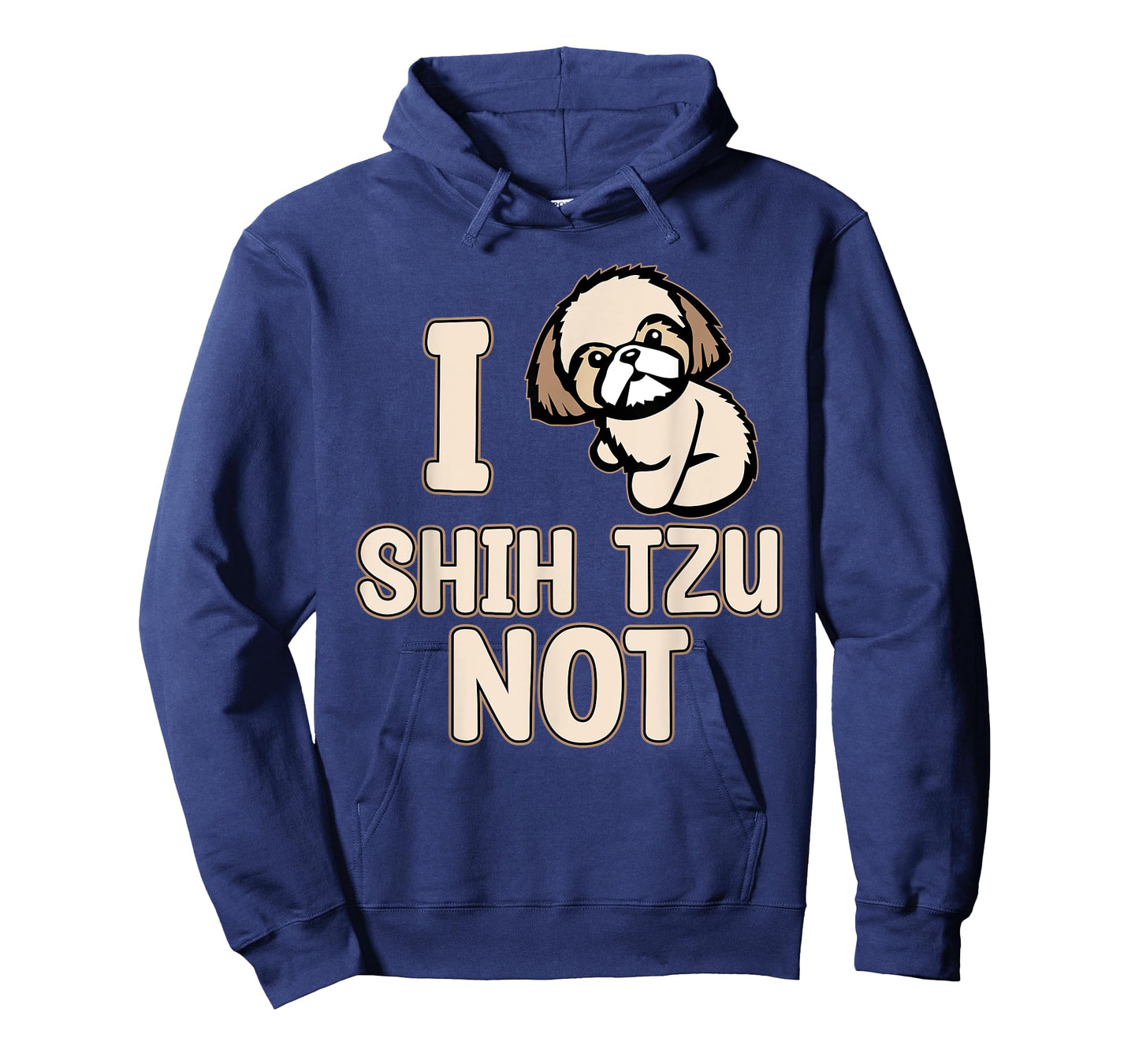 I Shih Tzu Not Cute Dogs Owner Pet Animals Lover Graphic T-Shirt