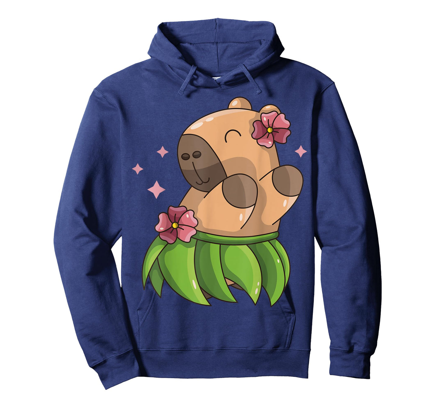 Capybara Luau Dancing Hawaii Vacation Clothes Girls Women T-Shirt