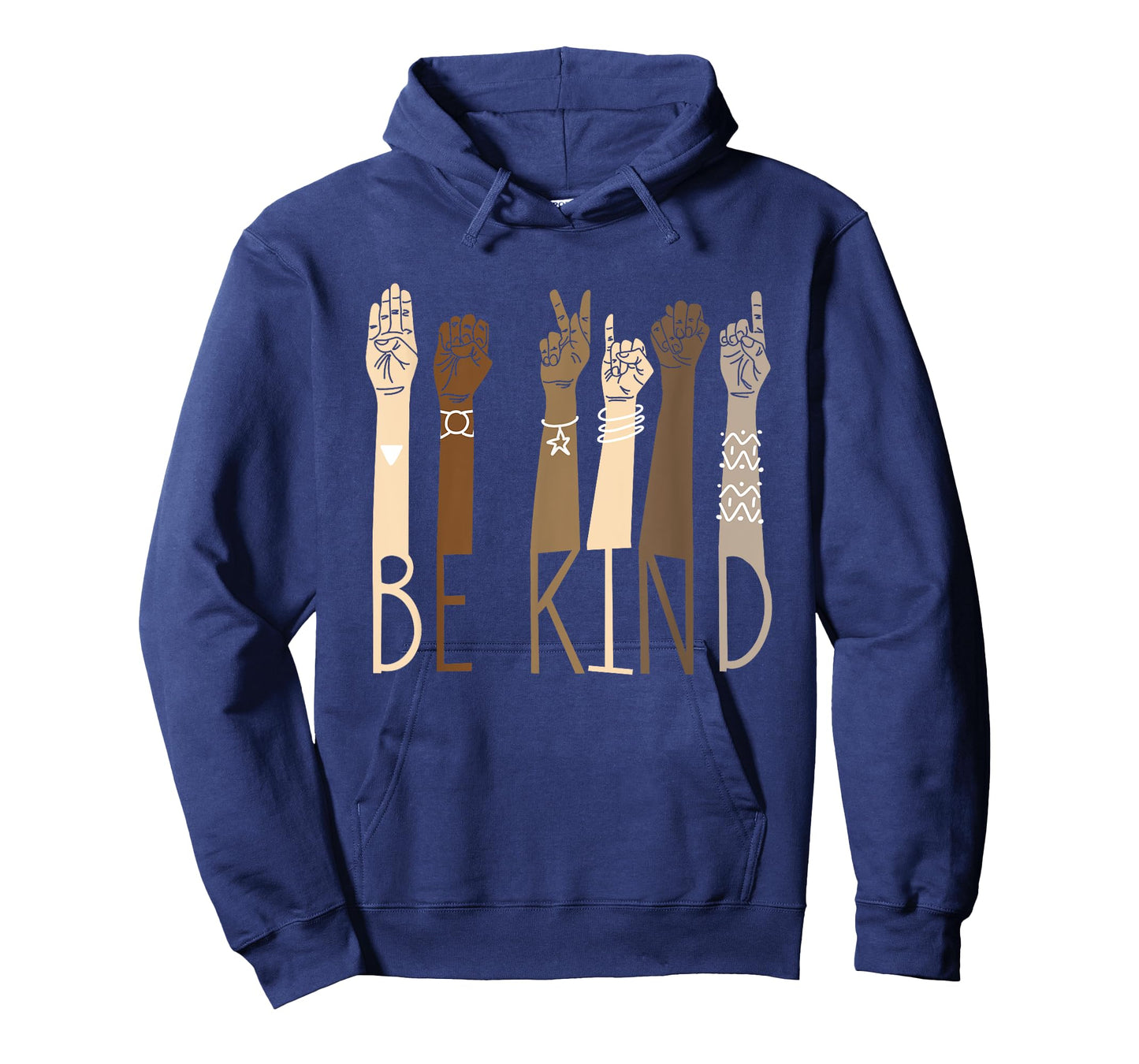 Be Kind Sign Language Hand Talking Teachers Interpreter ASL Men Women T-Shirt