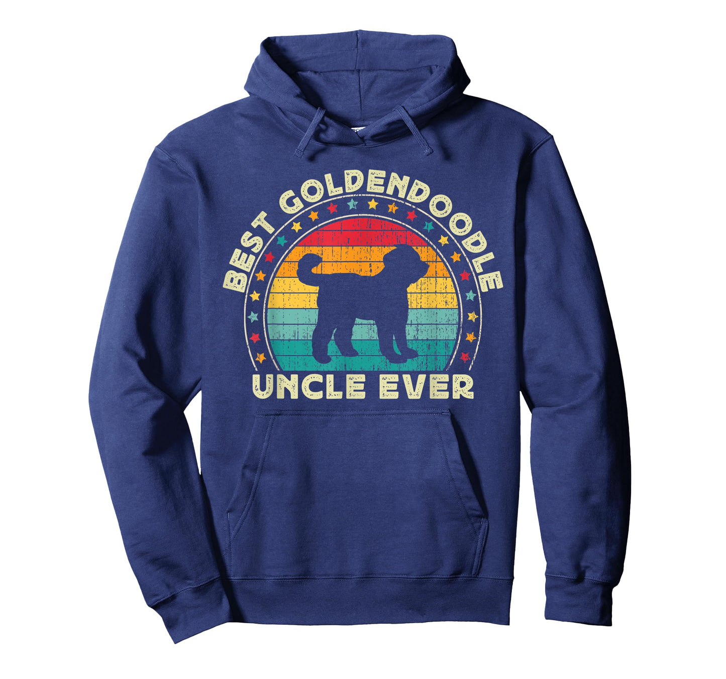 Mens Goldendoodle Uncle For Men Doodle Dog Uncle Father's Day Men T-Shirt