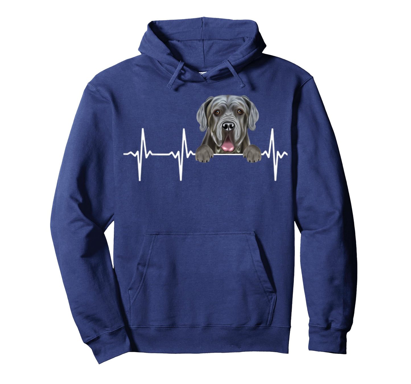 Funny Dog Heartbeat For Neapolitan Mastiff Lovers T-Shirt