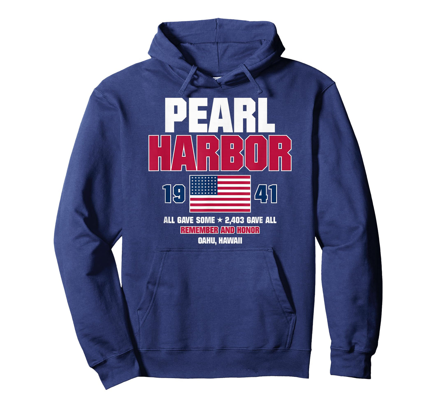 Pearl Harbor 1941 USA Flag 2,403 Gave All Remember and Honor T-Shirt