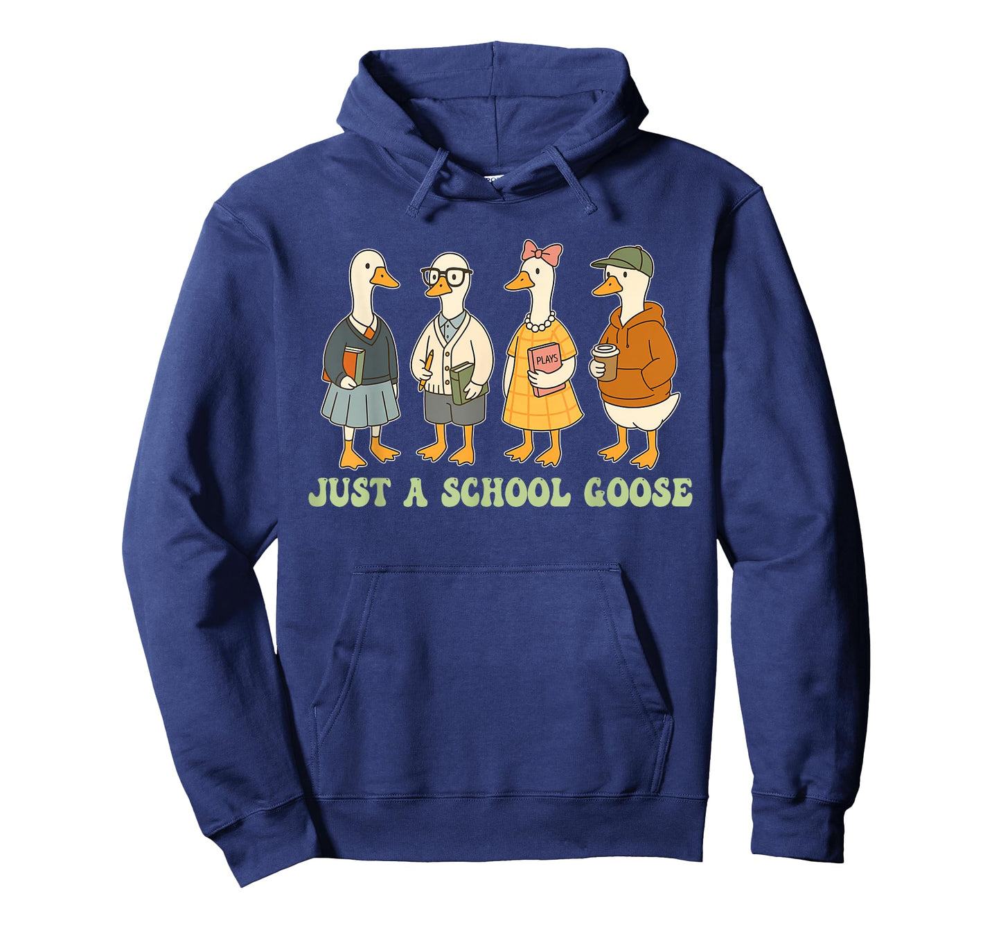 Just A School Goose Funny Goose T-Shirt