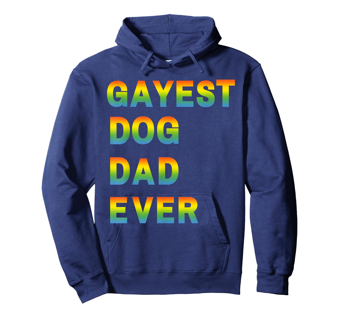 Gayest Dog Dad Gay Pride Parade LGBTQ LGBT Gift T-Shirt