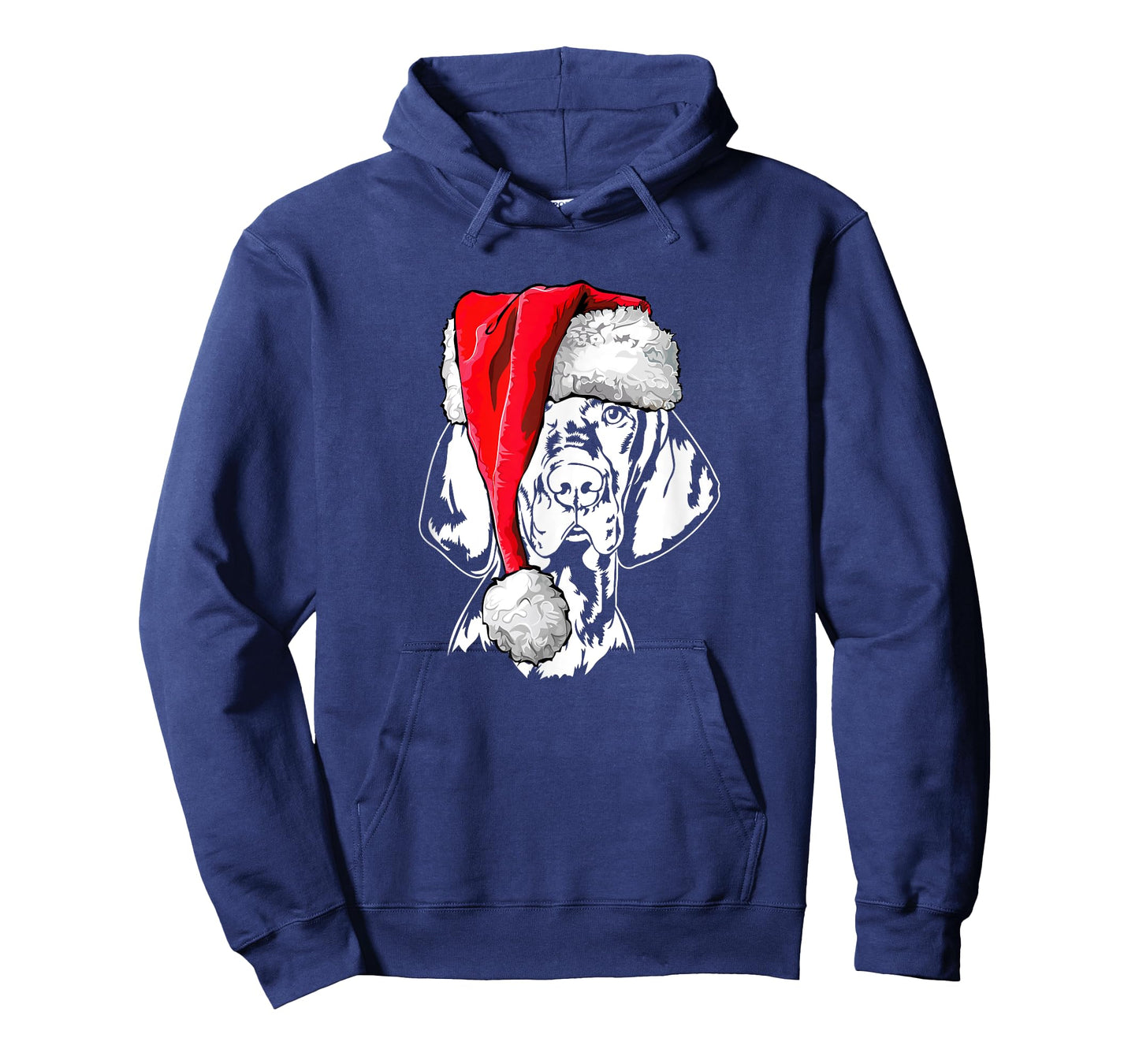 Funny Santa Hungarian Vizsla Christmas dog mom dog T-Shirt