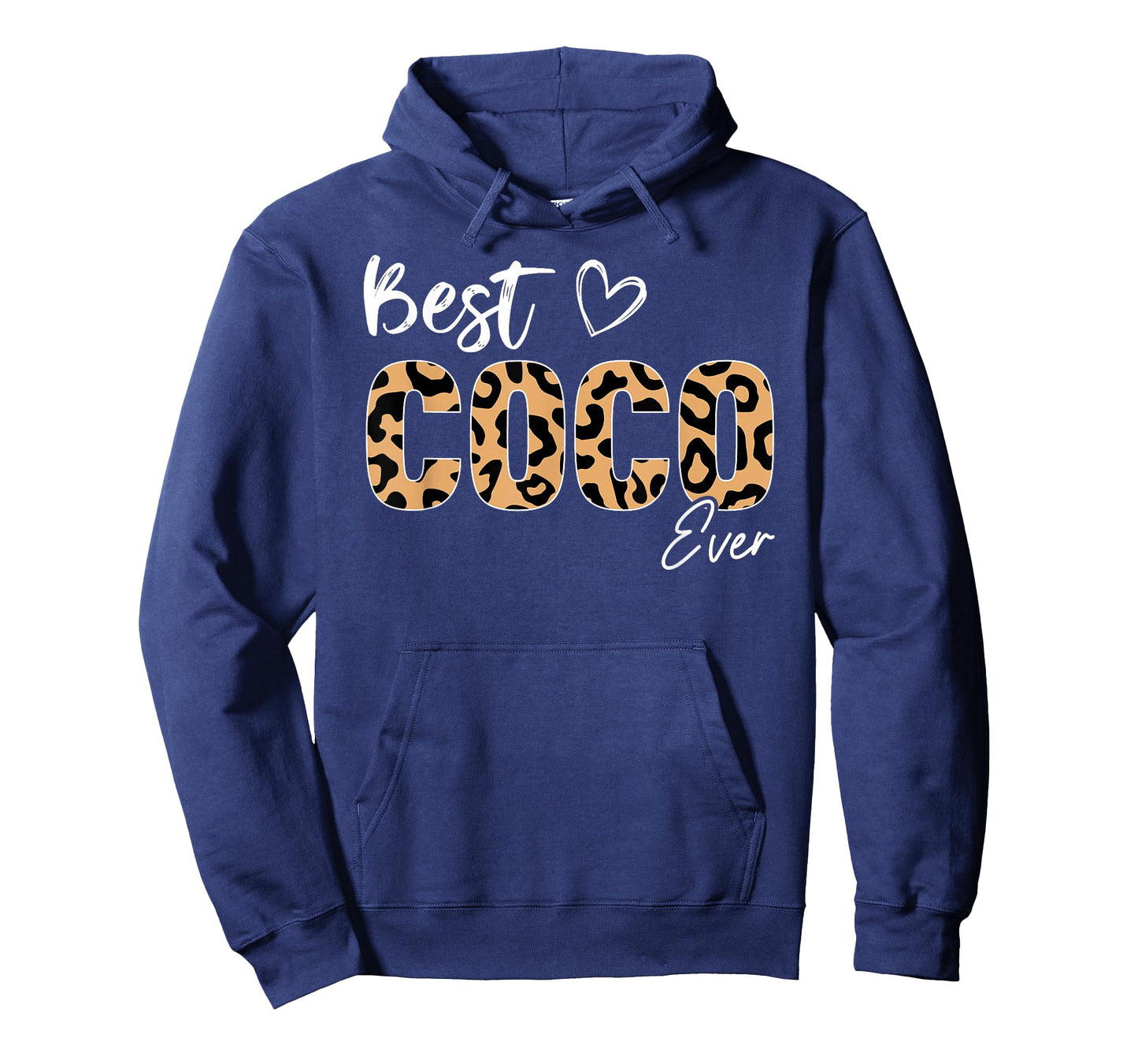Coco Leopard Print Grandma Best Coco Ever T-Shirt