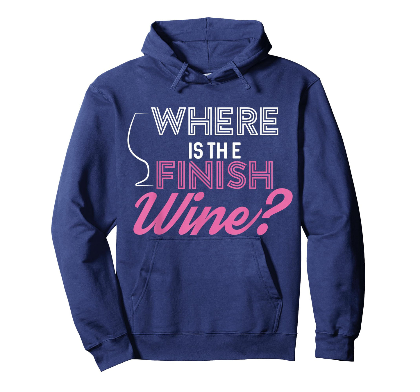 Where Is The Finish Wine Shirt, Running Tee T-Shirt