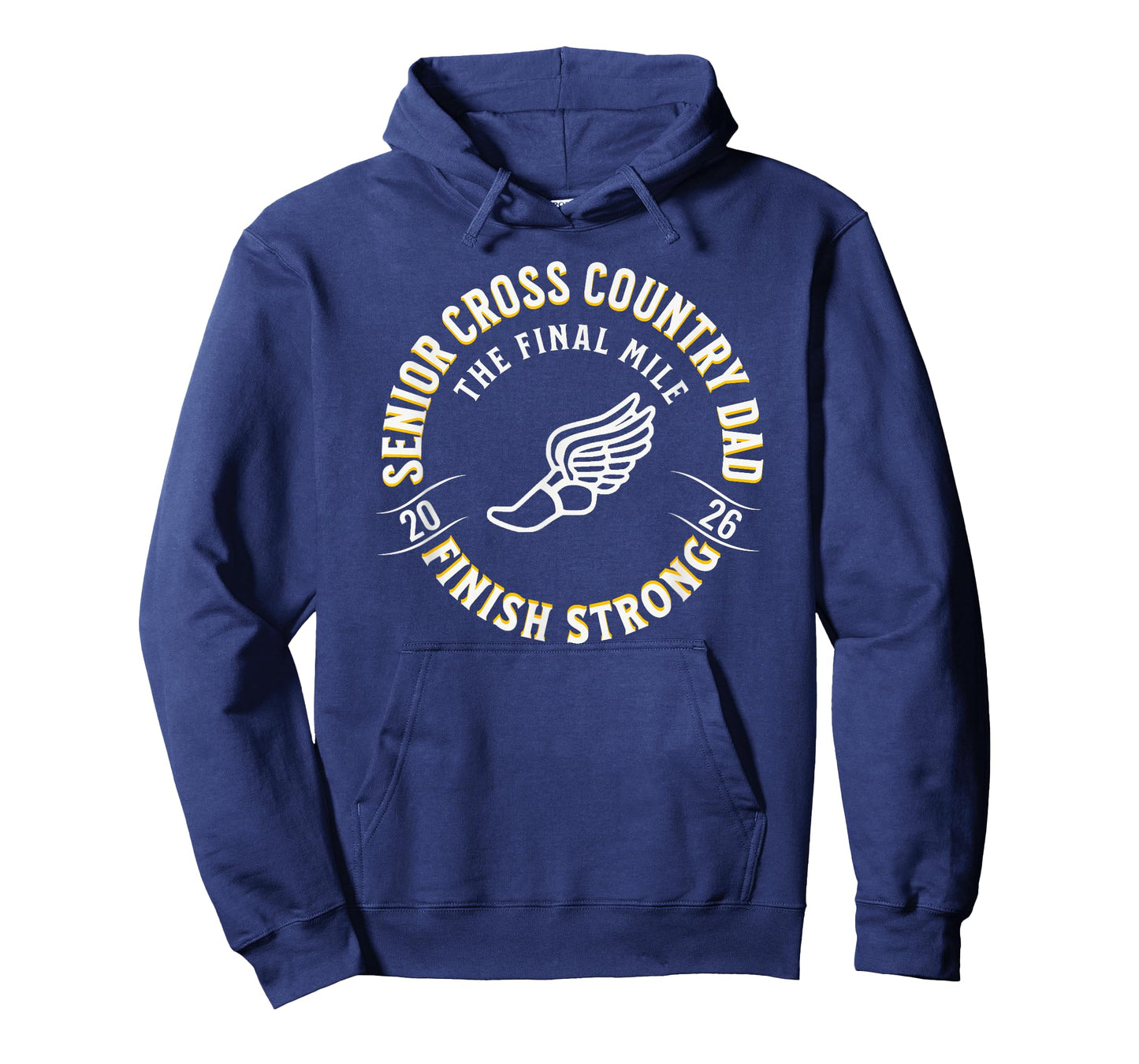 Cross Country Senior Dad 2026 The Final Mile T-Shirt