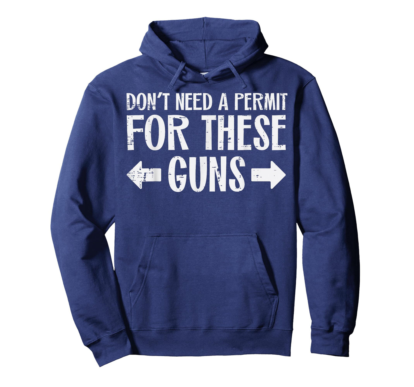 Gym Dont Need Permit For These Guns Funny Workout Men Women T-Shirt