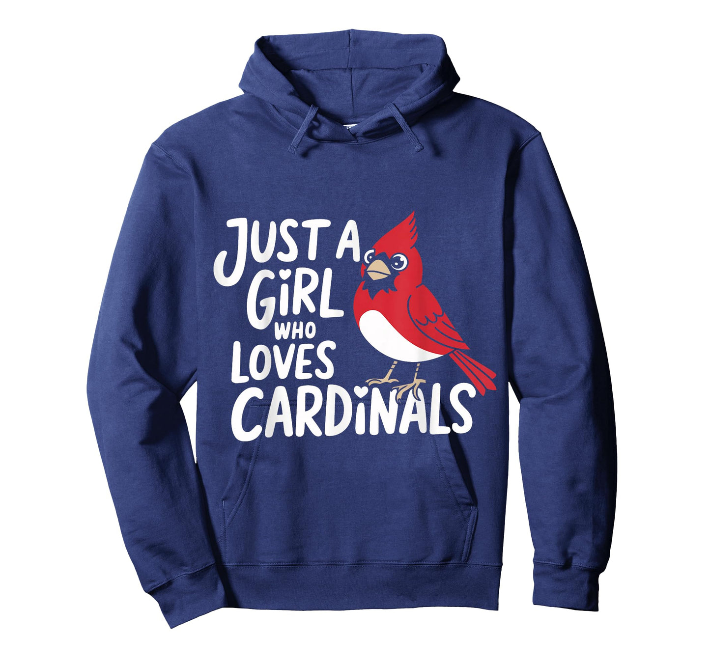 Cardinal Bird Just A Girl Who Loves Cardinals T-Shirt