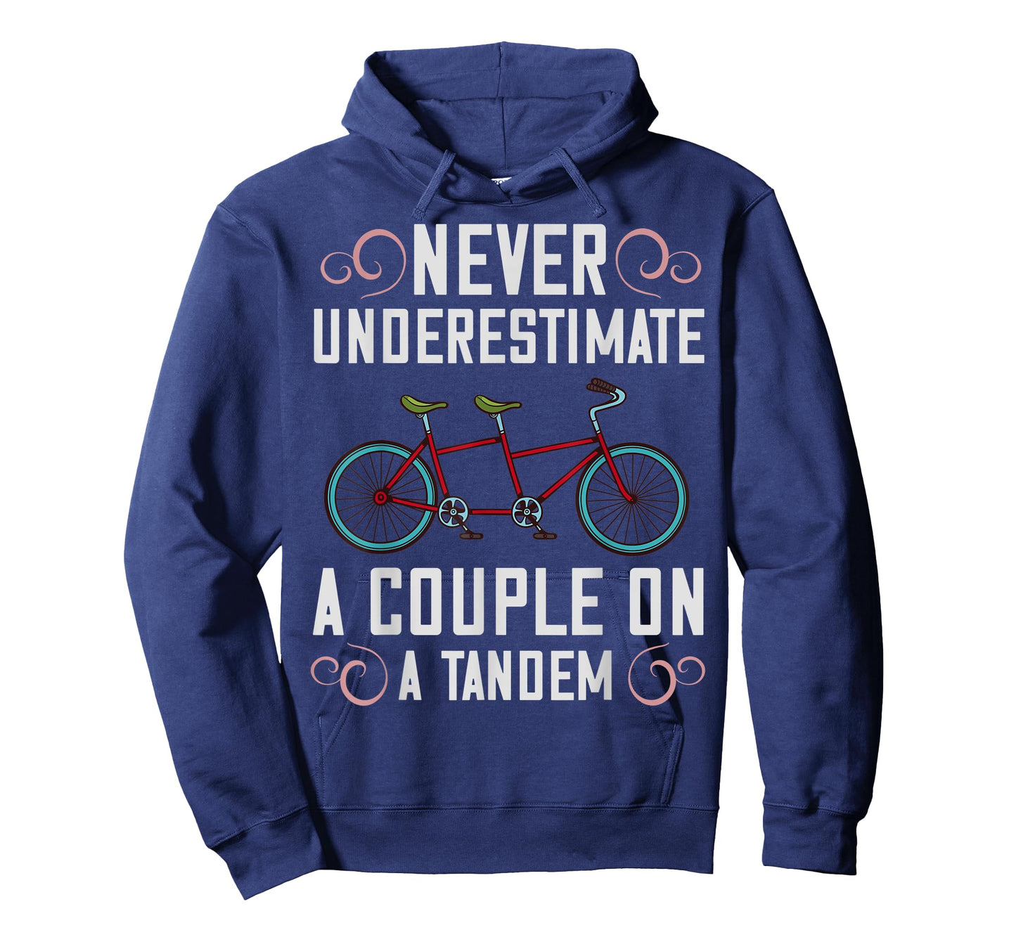 Tandem Bike Captain Gifts Bicycle Cycling T-Shirt