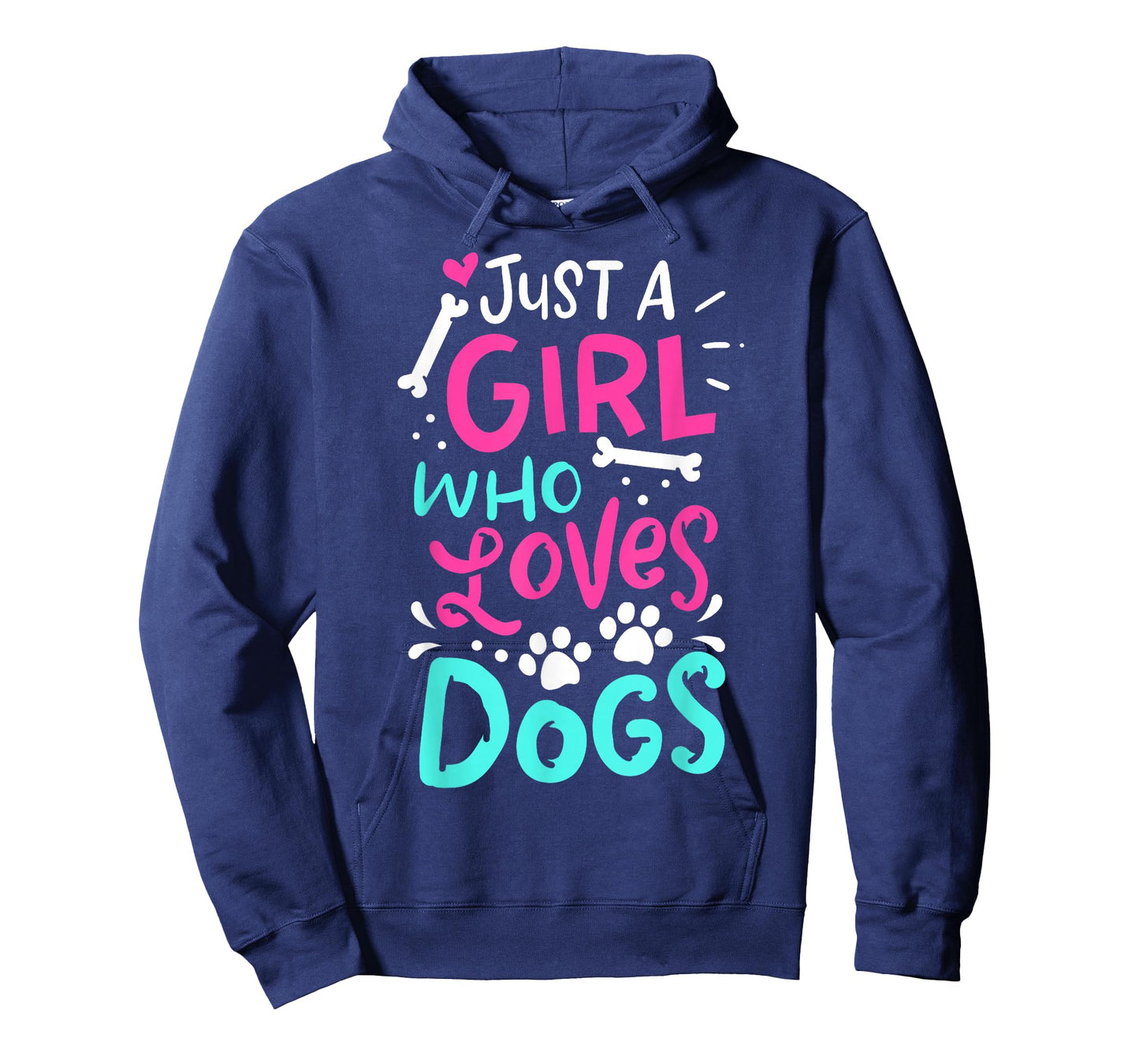Just a Girl Who Loves Dogs Funny Dog School Dog Trainer T-Shirt