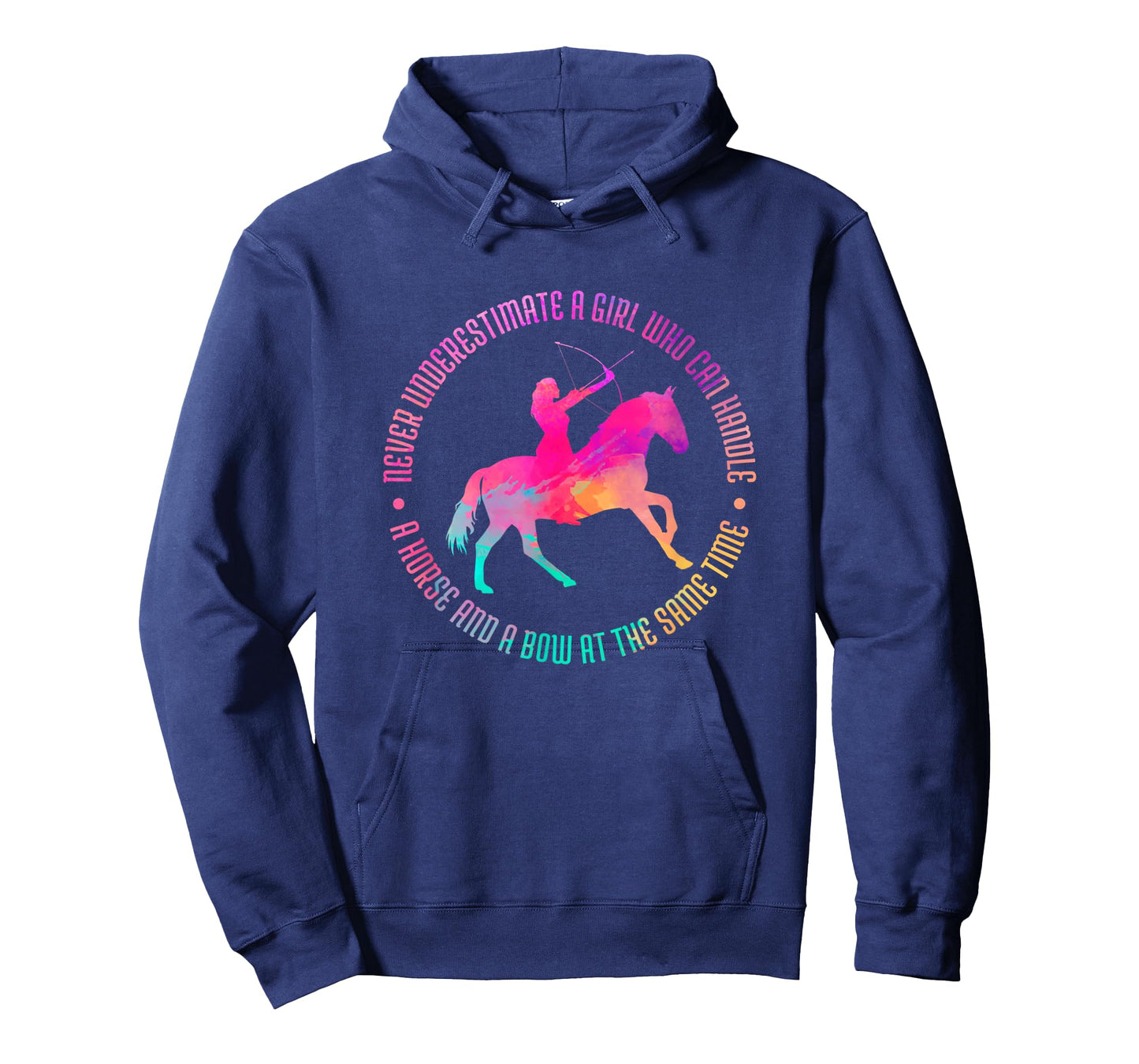 A Girl Who Can Handle A Horse And A Bow - Mounted Archery T-Shirt