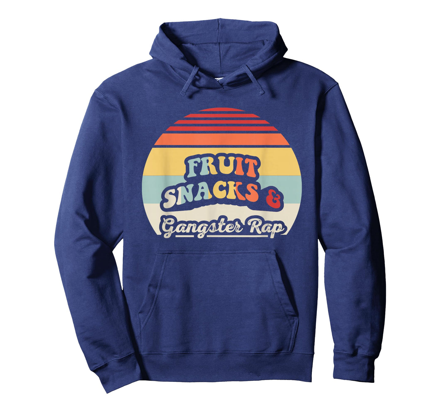 Fruit Snacks & Gangster Rap Retro Cool T-Shirt