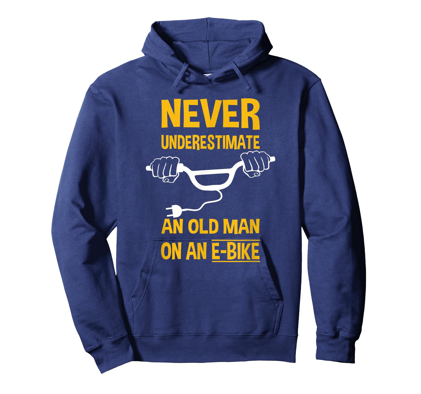 An Old Man On An E-Bike Funny T-Shirt