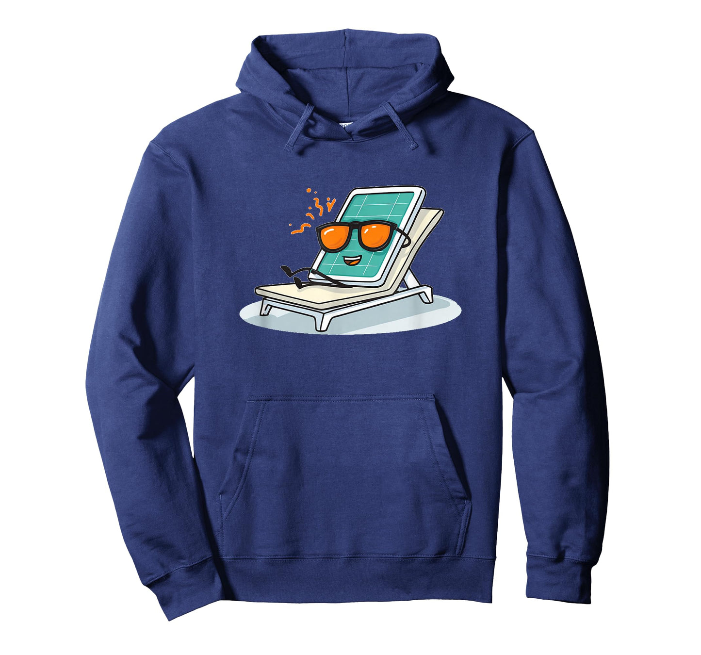 Chilling Solar Panel in The Sun Costume for Sunbath Lovers T-Shirt