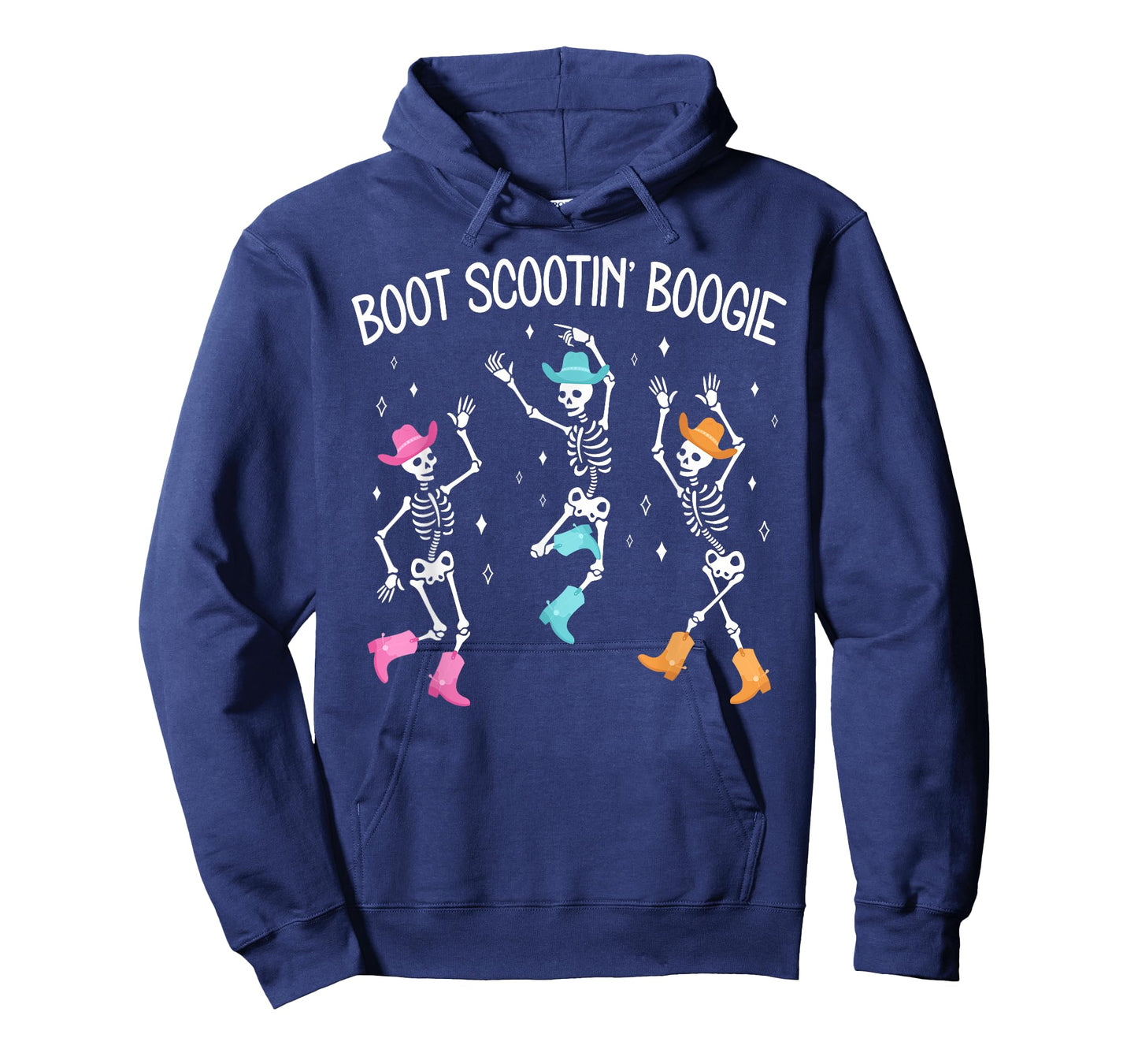 Boot Scootin' Boogie Funny Skeleton Dance Cowboy Style T-Shirt