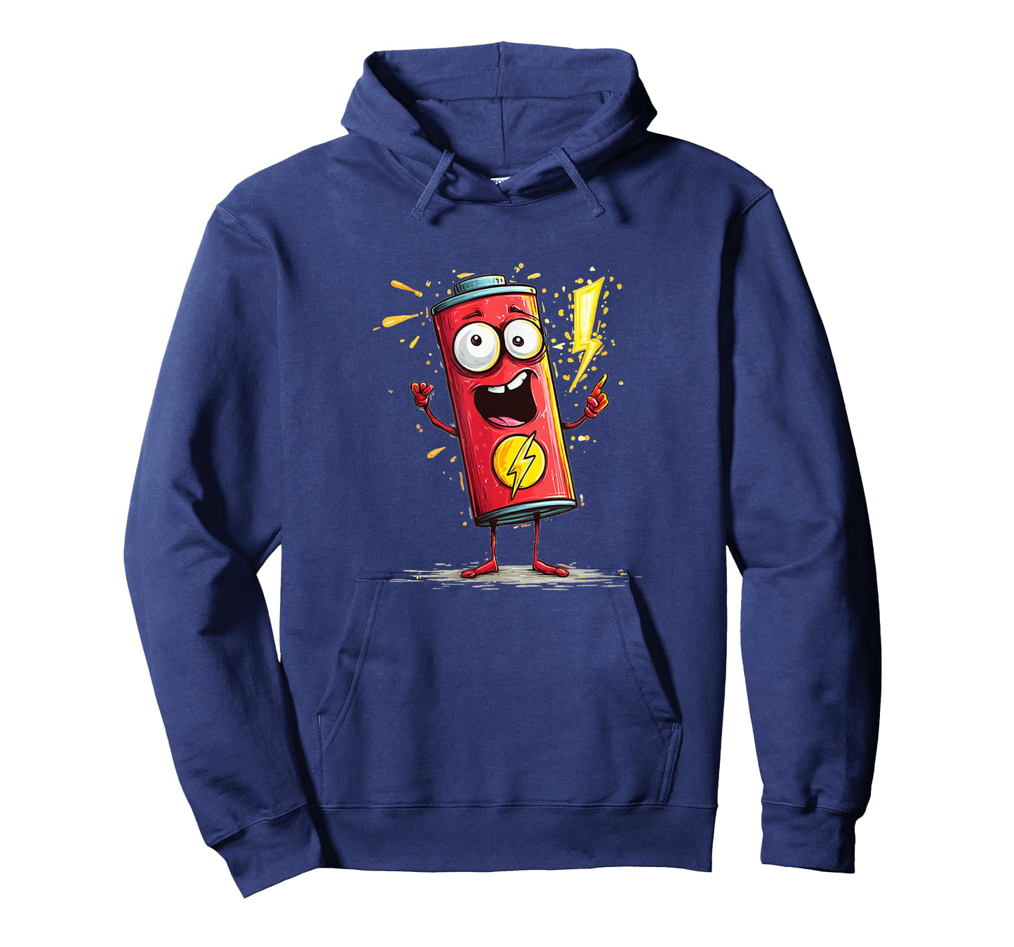 Funny Crazy Full Battery Costume for Energy Lovers T-Shirt