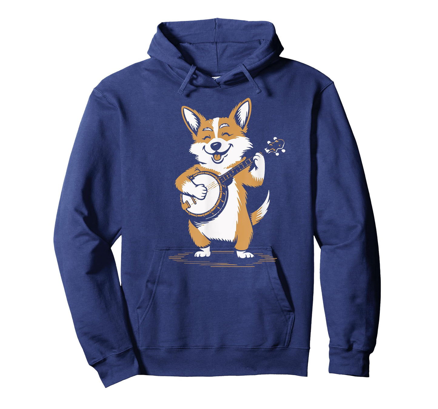 Bluegrass Banjo Corgi Cute Music Lover T-Shirt
