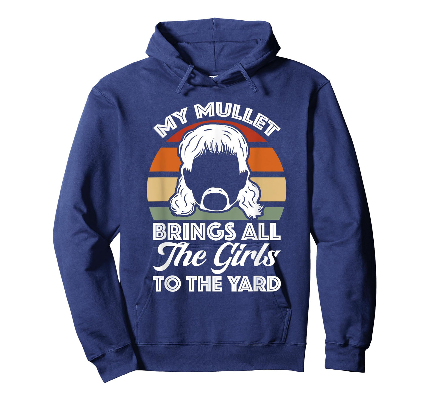 Redneck My Mullet Brings All The Girls To The Yard Retro T-Shirt