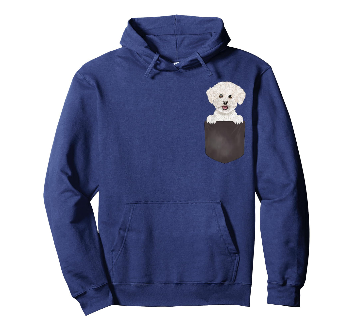 Dog in Pocket Funny Dog Lover Bichons Frise T-Shirt