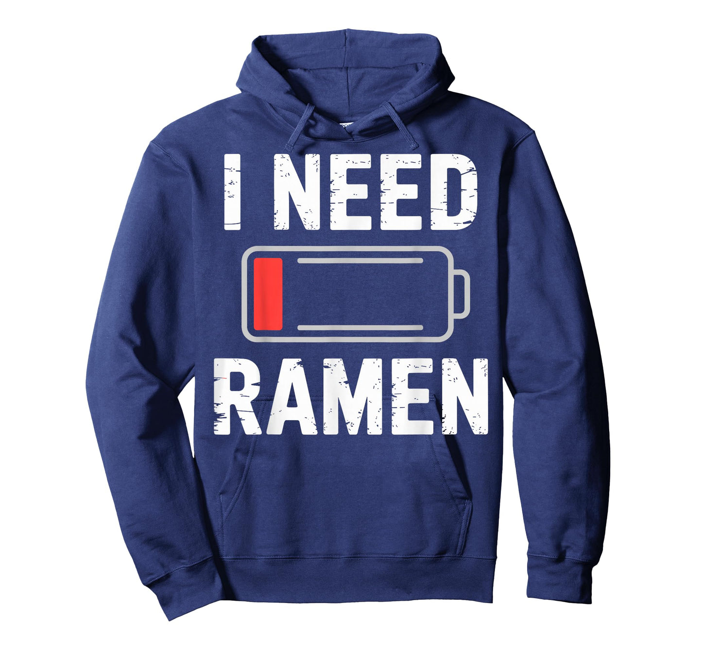 I Need Ramen Low Battery Japanese Kawaii Food Humor T-Shirt