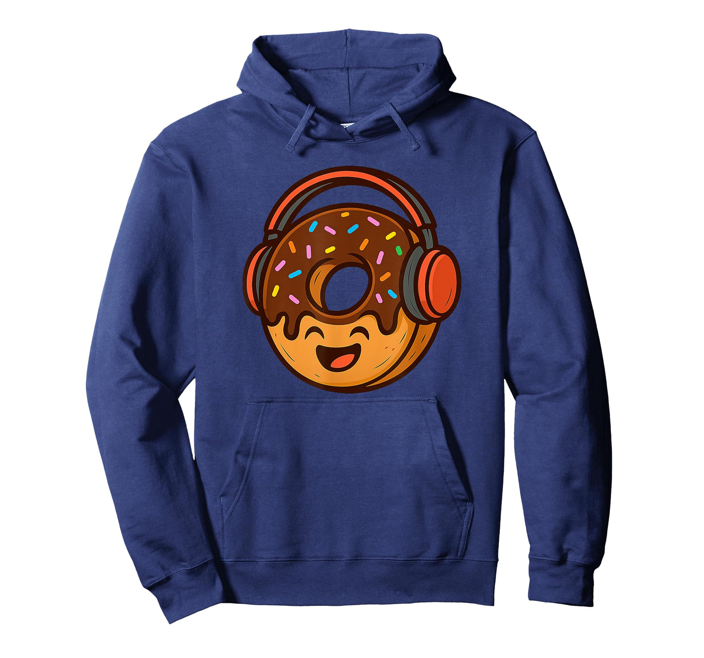Funny Donut Costume with Headphones for Boys and Girls T-Shirt