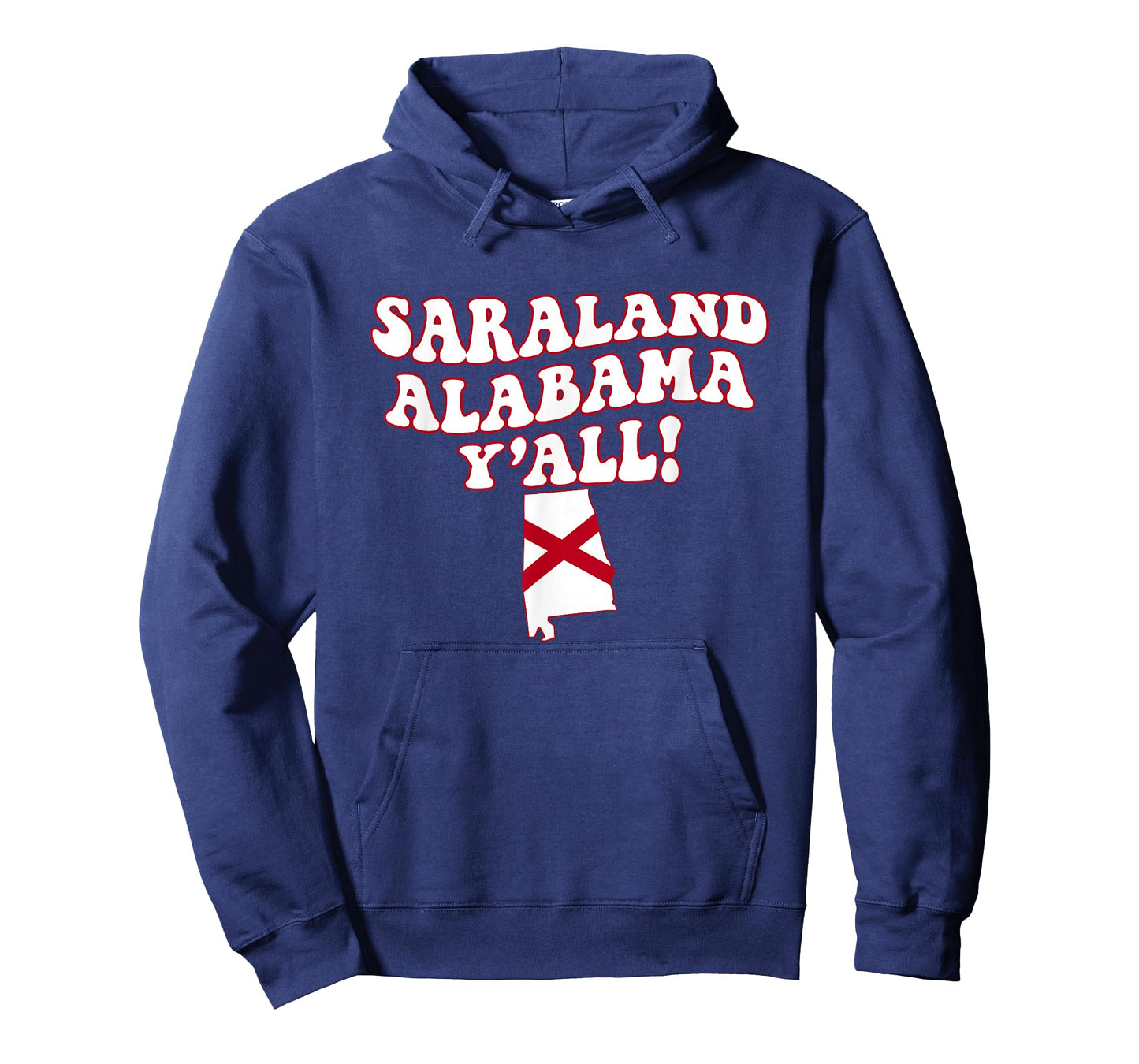 Saraland Alabama Y'all AL Southern Vacation T-Shirt
