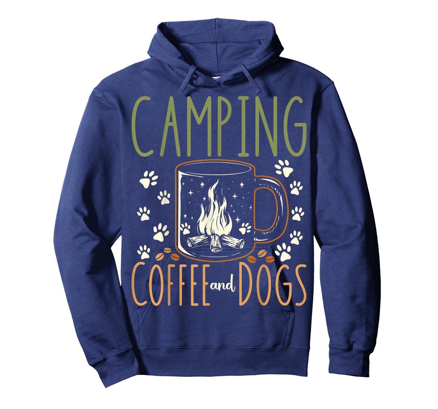 Camping Coffee And Dogs T-Shirt