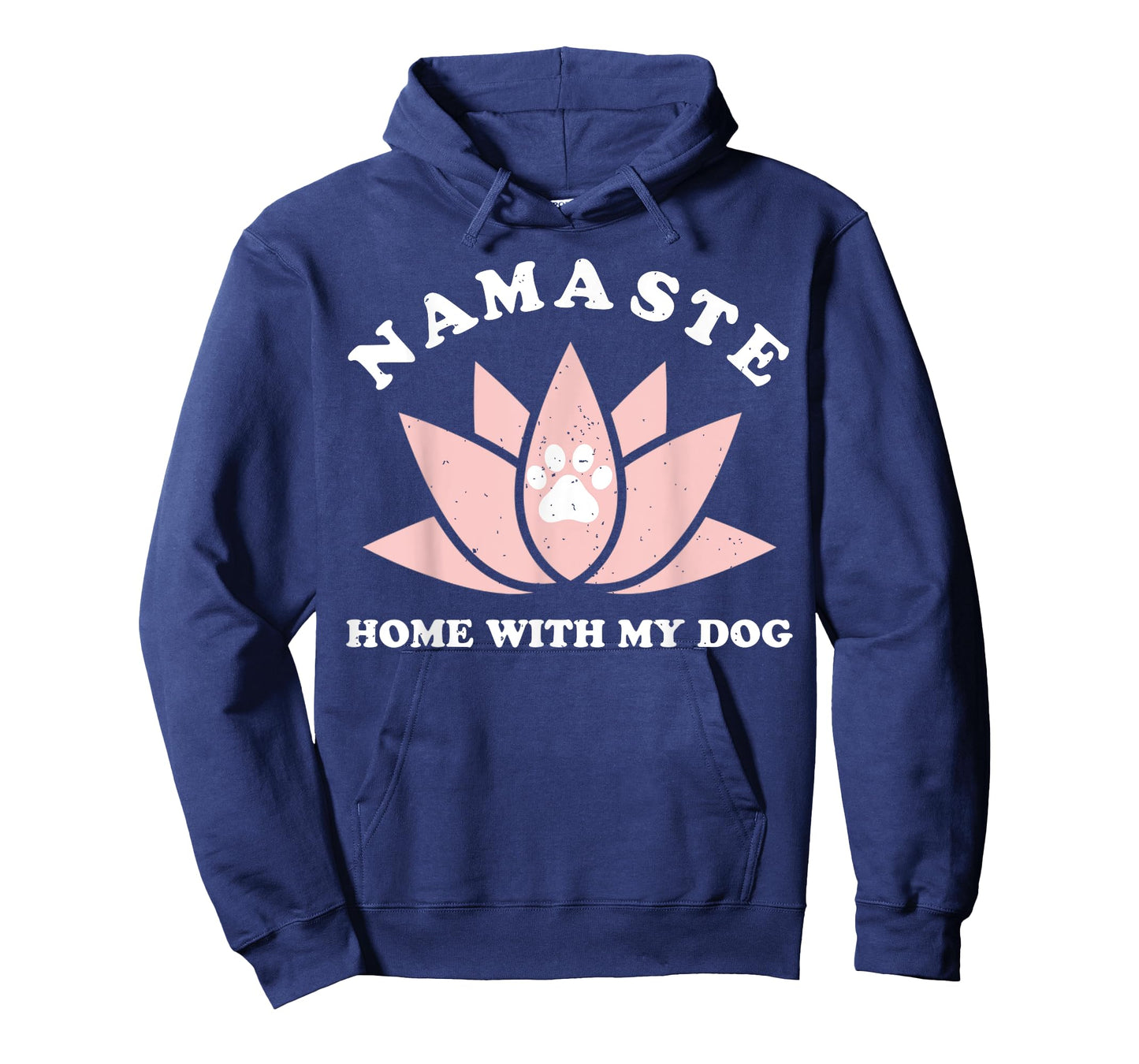 Namaste Home With My Dog Funny Yoga Gift For Women T-Shirt