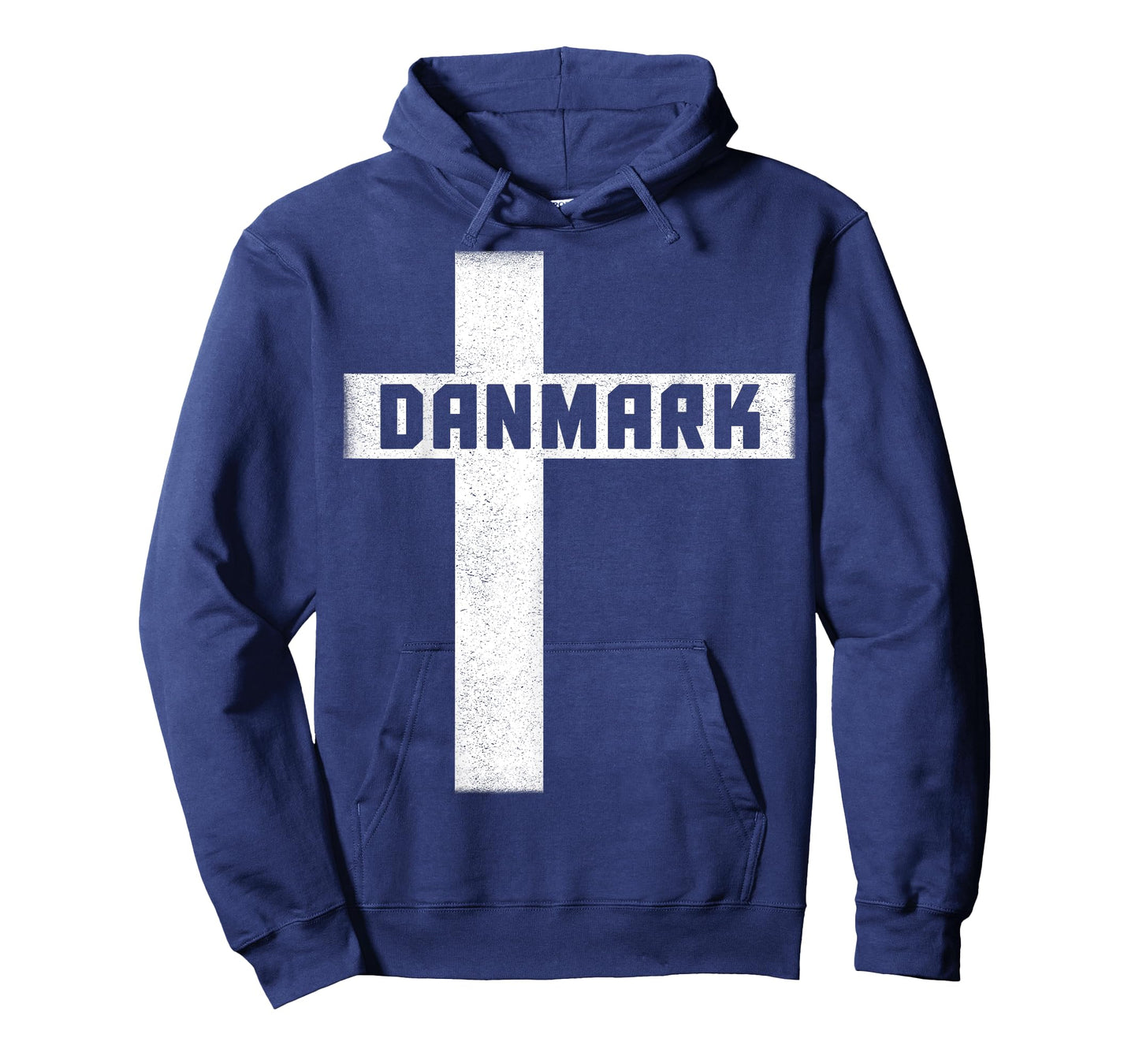 Danmark Flag Cross Design for Danish Pride Denmark Heritage T-Shirt