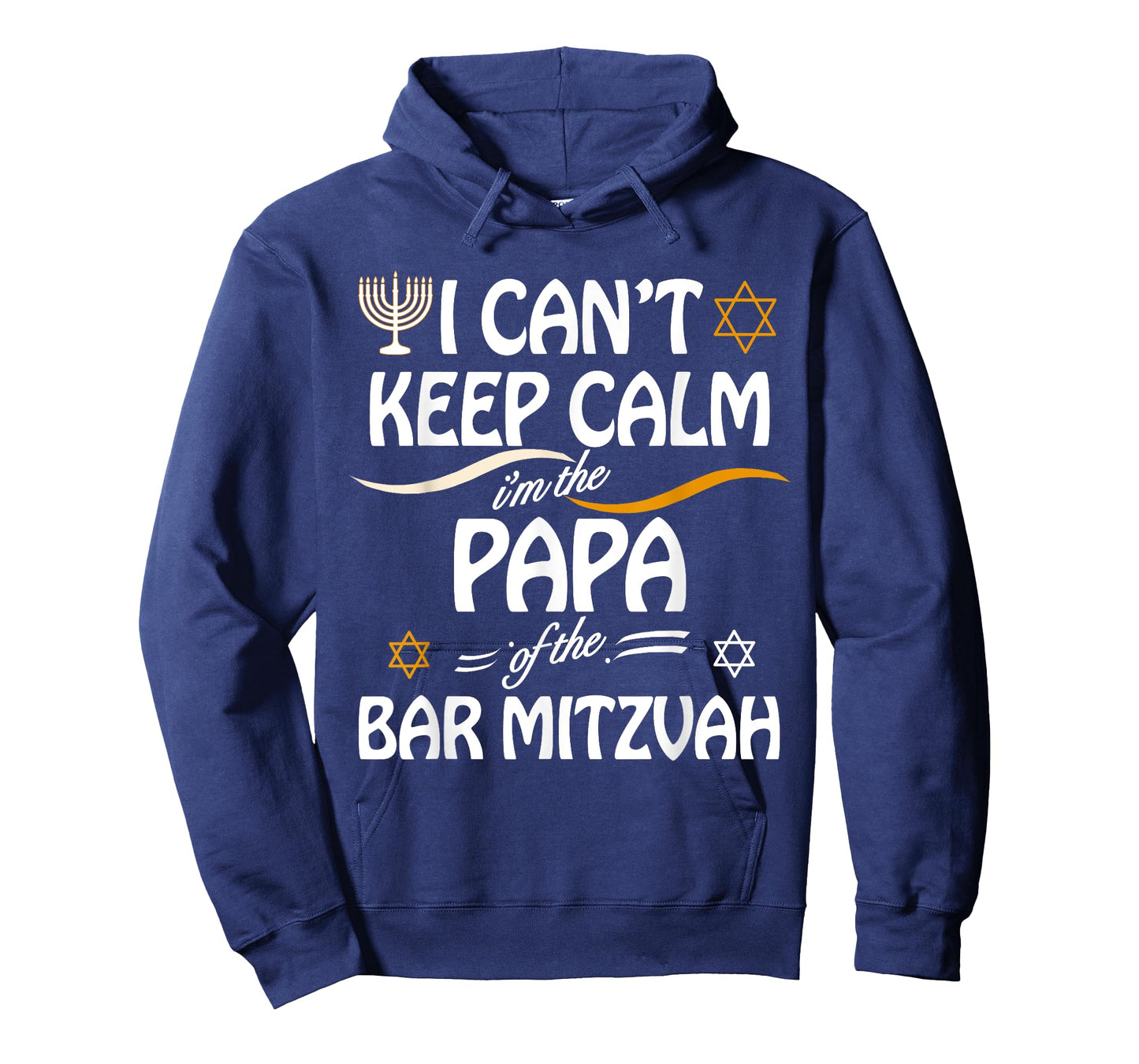 I Can't Keep Calm I'm The Papa of the Bar Mitzvah T-Shirt