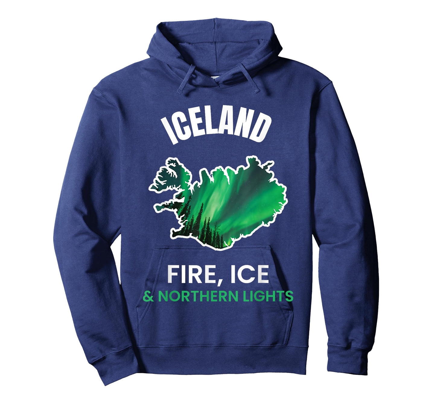 Iceland Northern Light Aurora Reykjavík Icelandic Gift T-Shirt