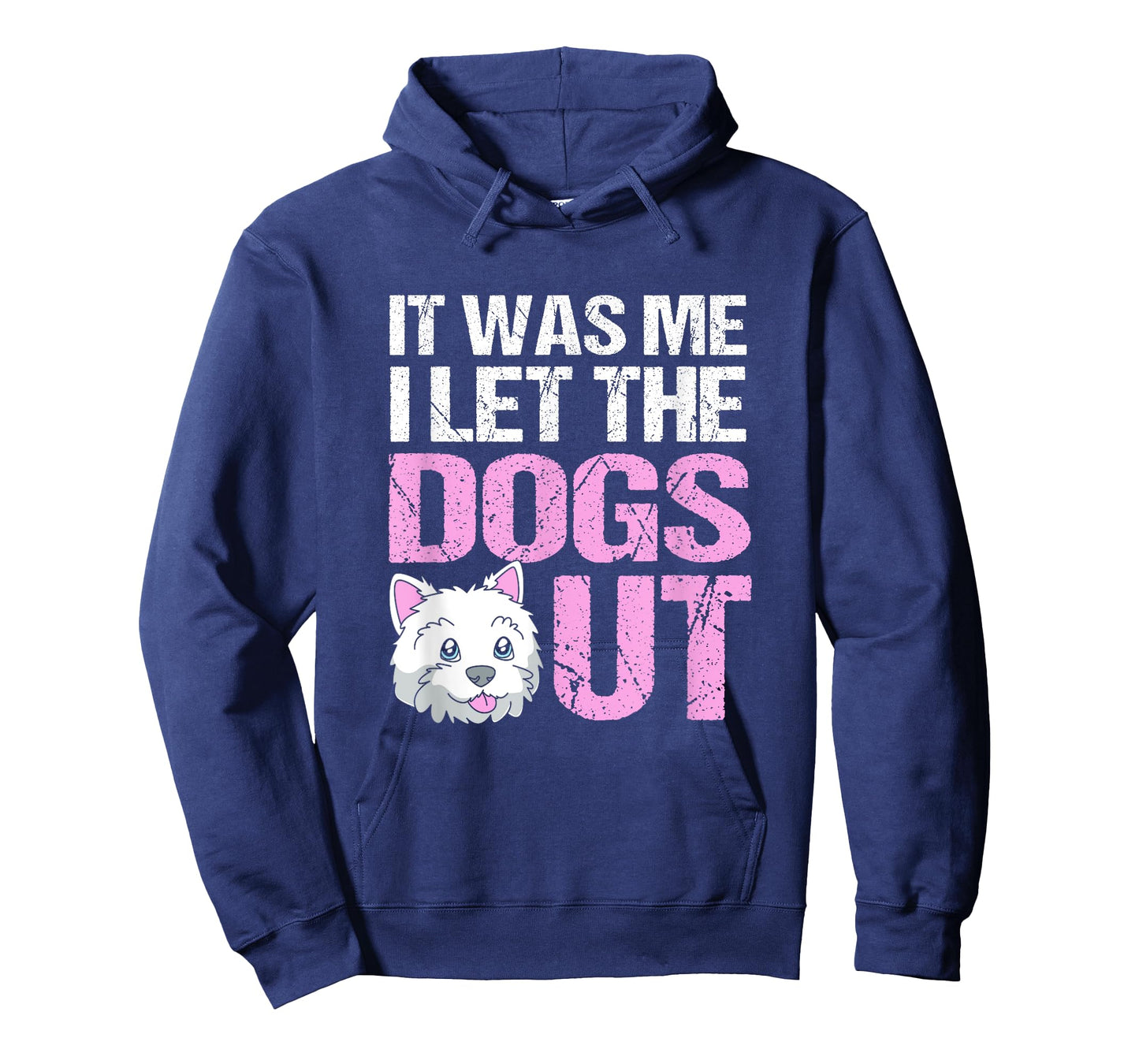 Funny Dog Sitter It Was Me I Let The Dogs Out T-Shirt