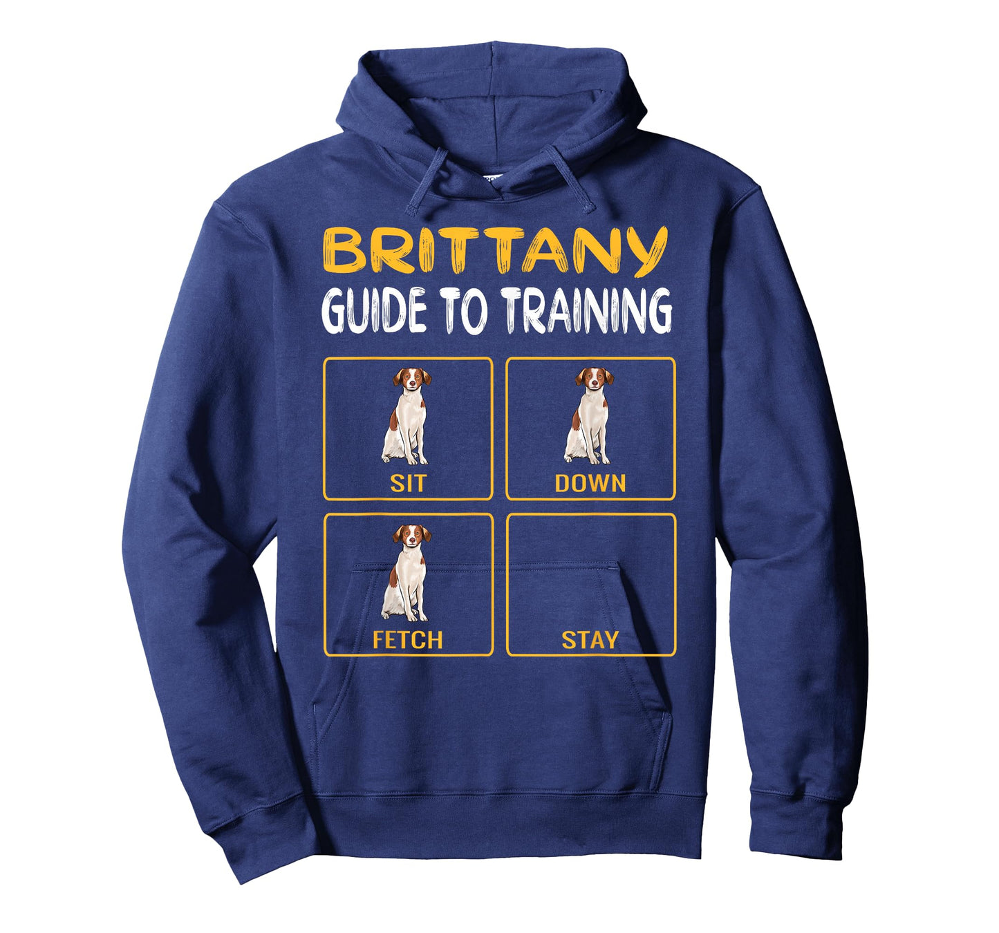 Funny Brittany Guide to Training Dog Trainer Obedience T-Shirt Small