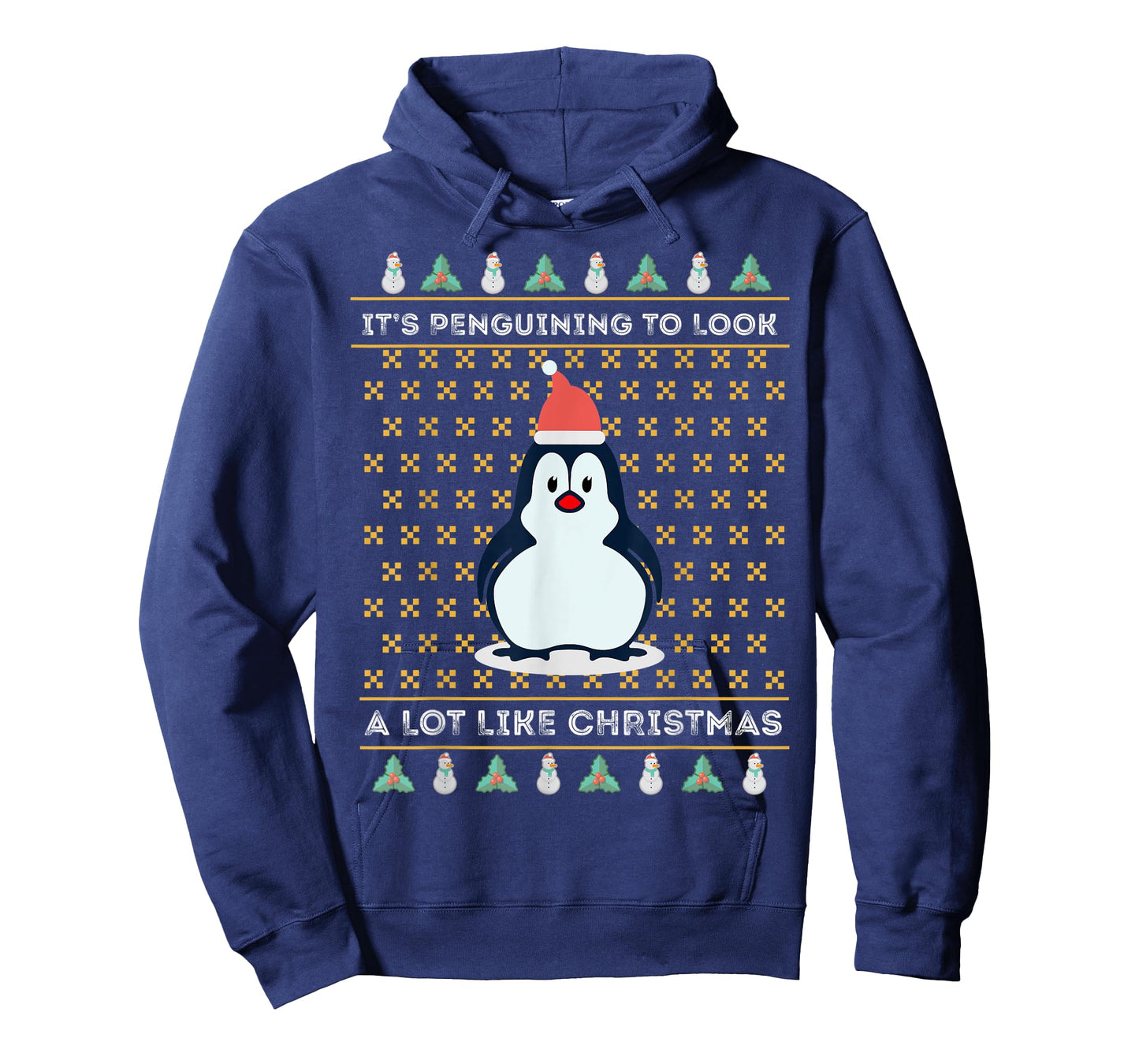 Its Penguining To Look A Lot Like Christmas Penguin Wildlife T-Shirt