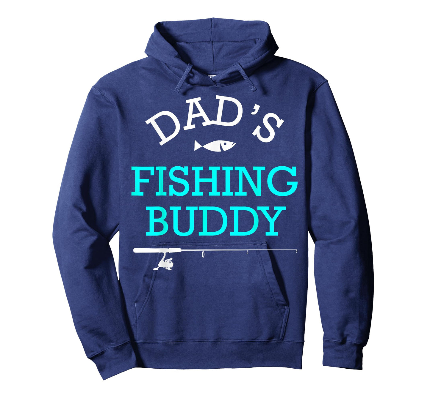 Dads Fishing Buddy Cute Kids Gift T-Shirt