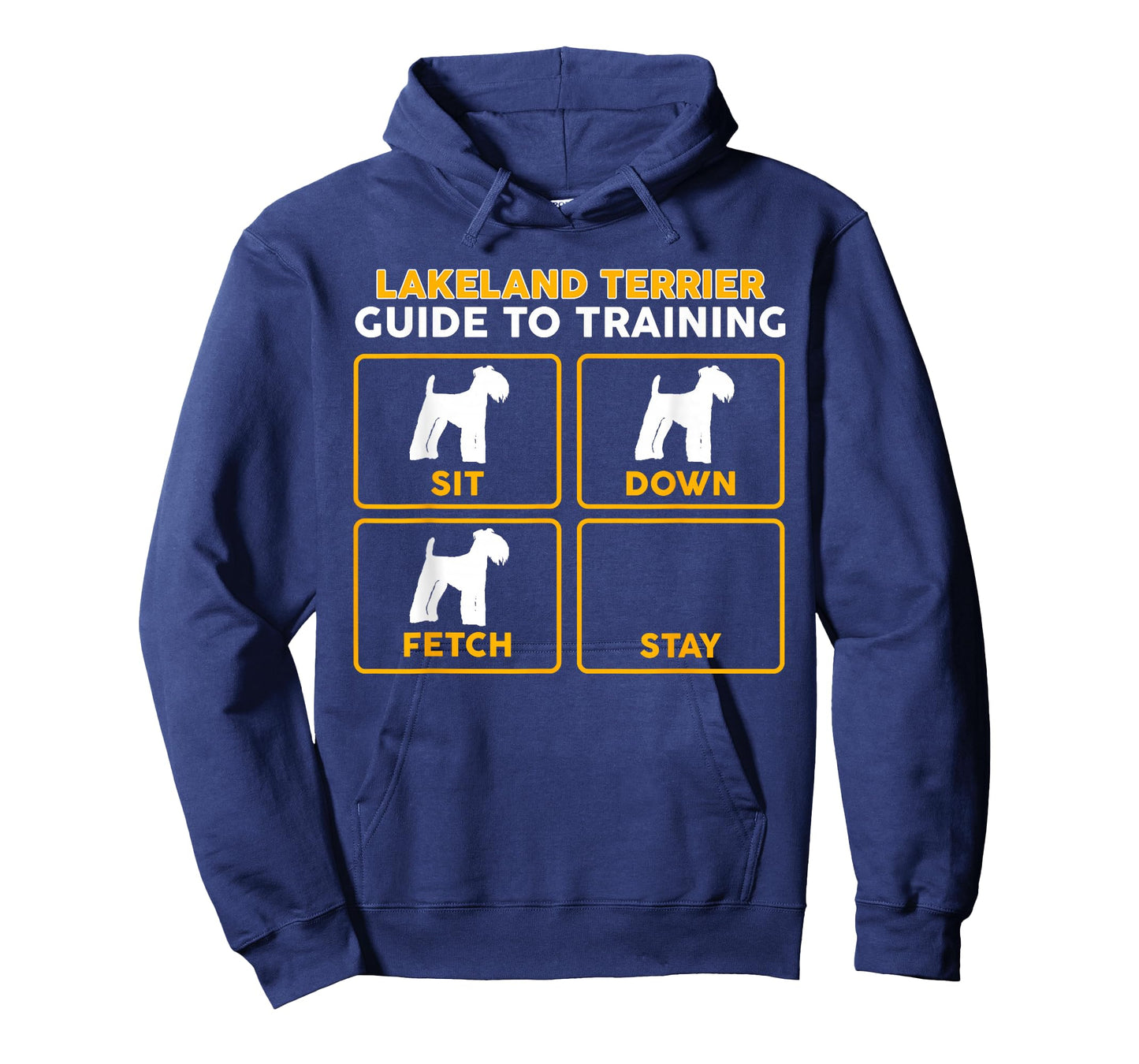 Pupbeats Lakeland Terrier Store Lakeland Terrier Dog Pattern T-Shirt | Funny Guide To Training T-Shirt