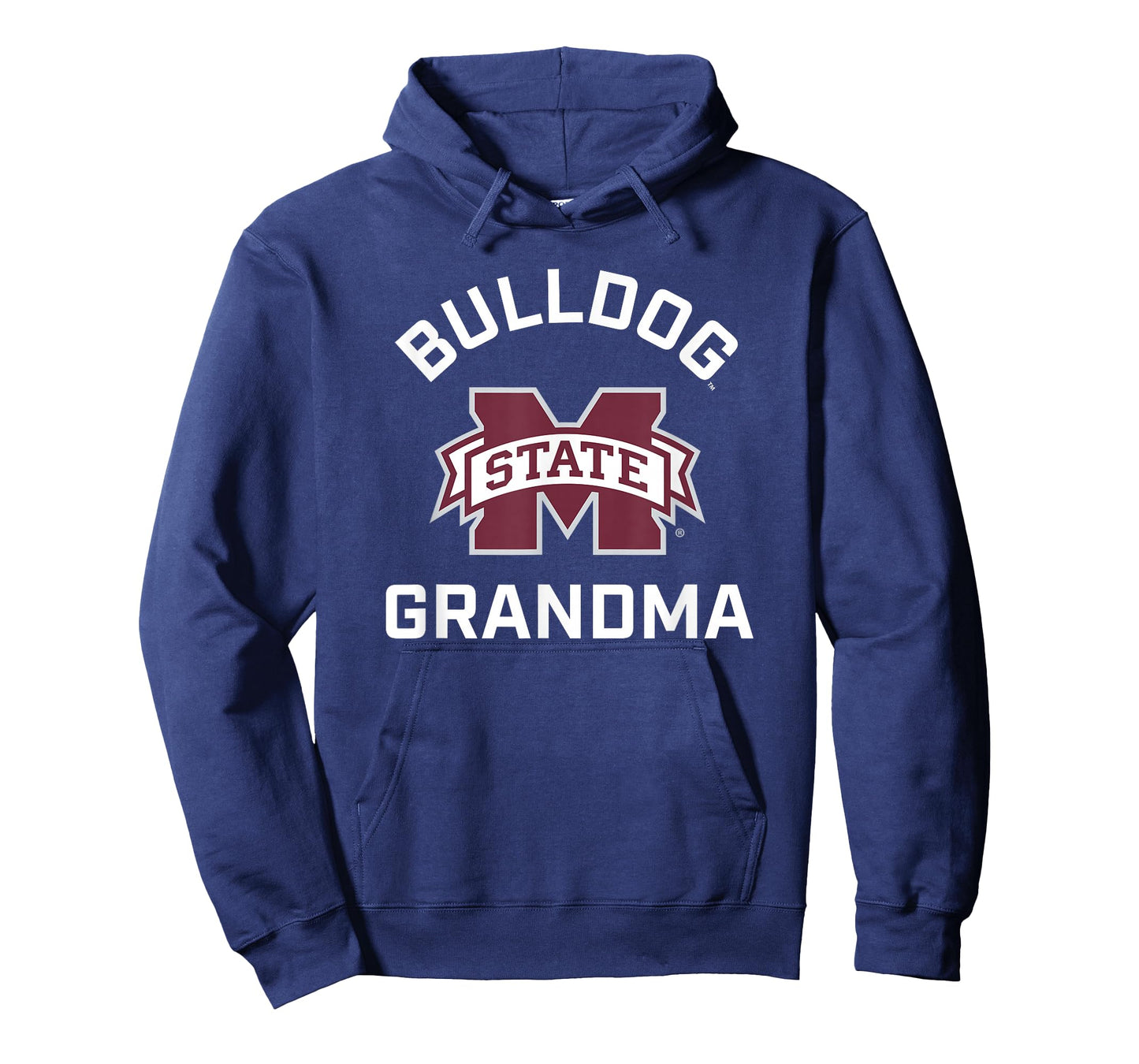 Mississippi State University Bulldogs Arched Grandma T-Shirt