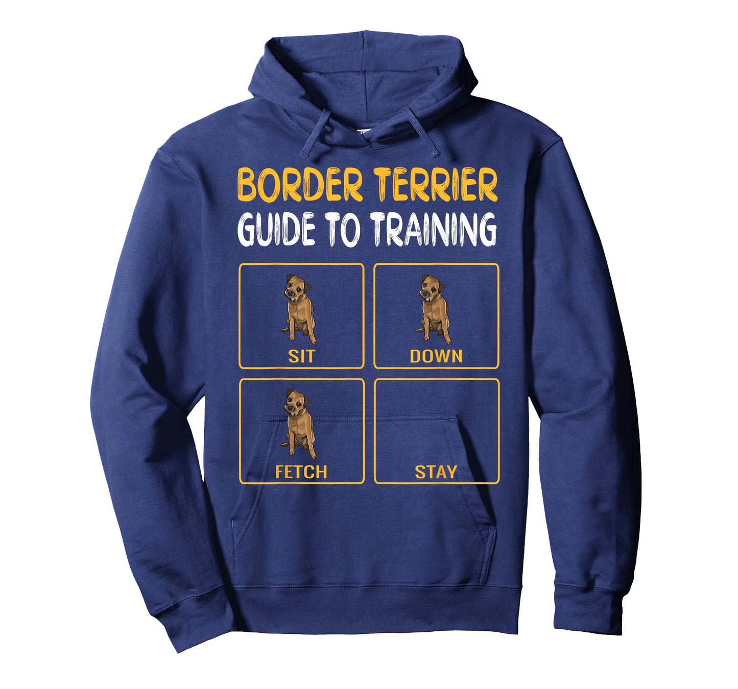 Funny Border Terrier Guide To Training Dog Obedience Trainer T-Shirt