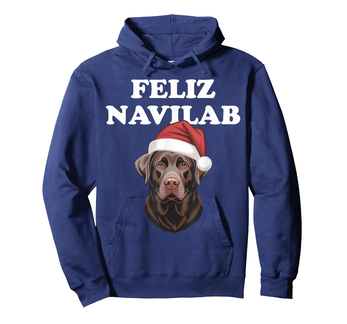 Funny Labrador Dog Owner Feliz Navilab Christmas T-Shirt