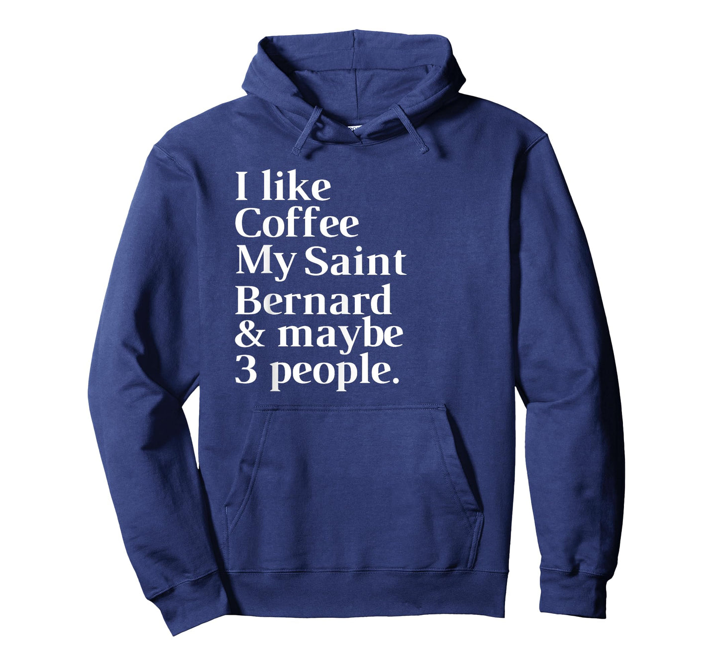 Saint Bernard Funny Dog Owner Coffee Lover Gift Women Men T-Shirt