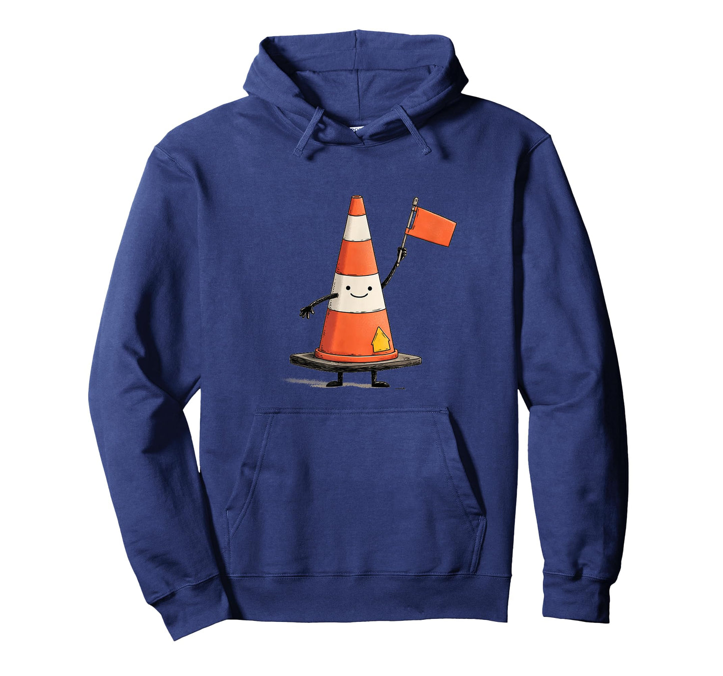 Amazing Traffic Cone with Flag Costume T-Shirt