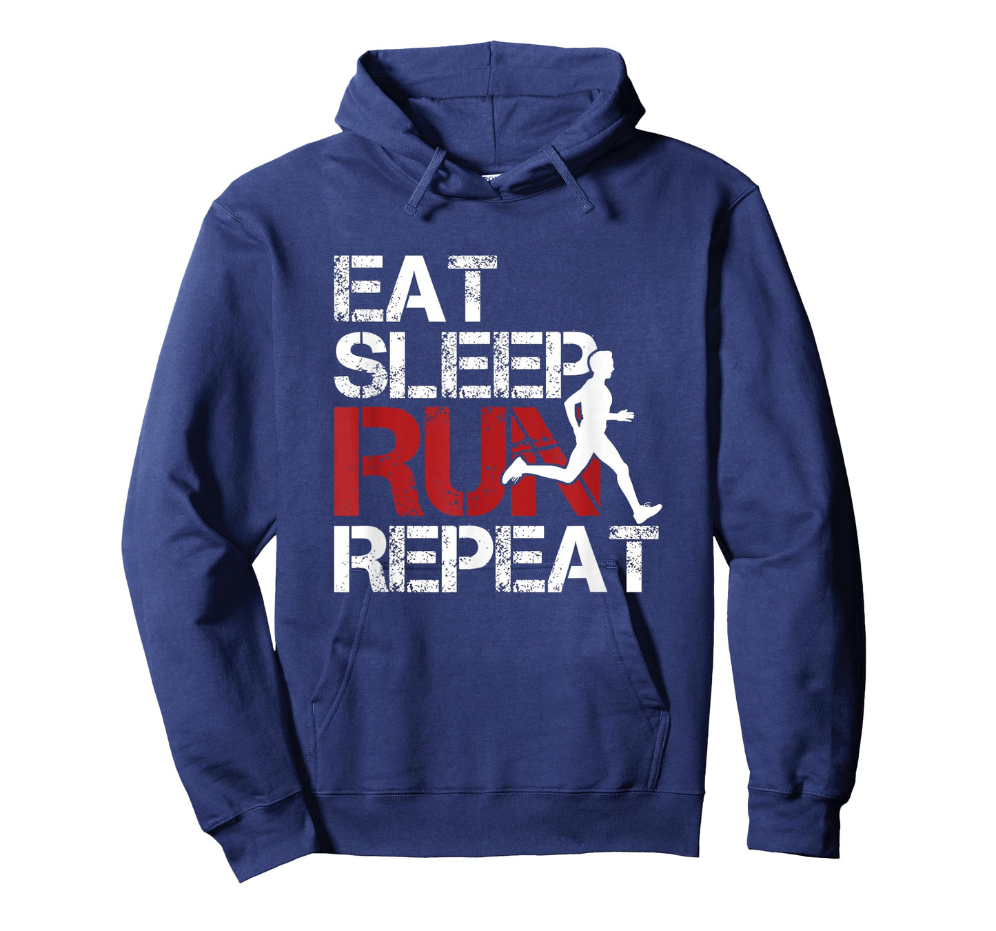 Eat Sleep Run Repeat Track & Field Running T-Shirt T-Shirt