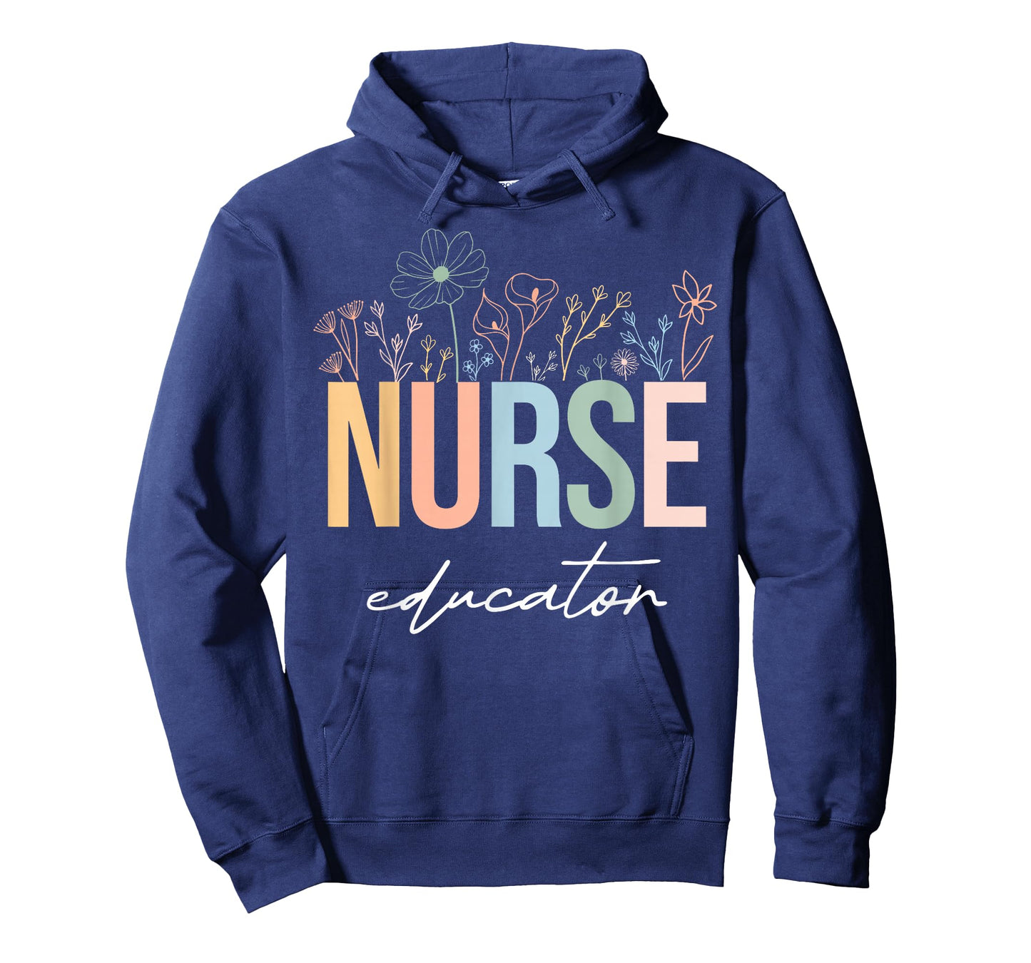 Wildflower Nurse Educator Nursing School Instructor Floral T-Shirt