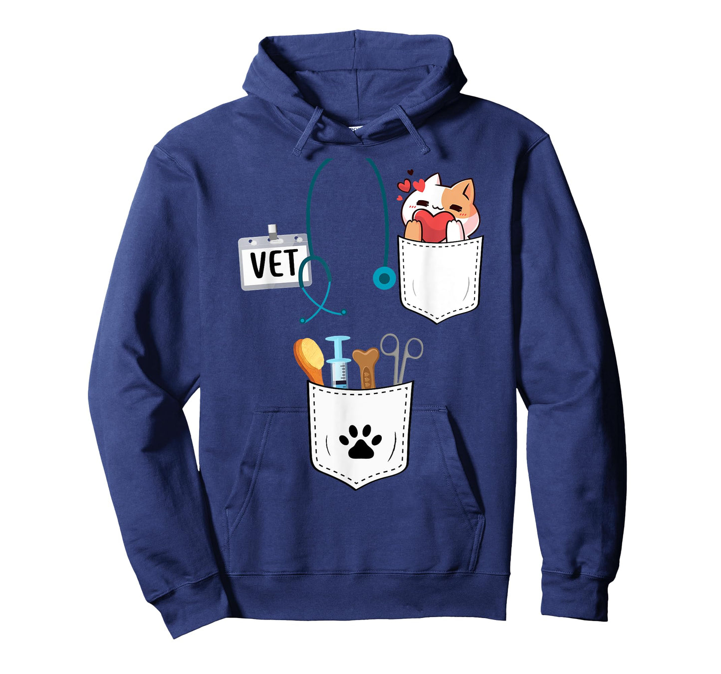 Vet Tech Veterinarian Halloween Costume For Adult Kids Women T-Shirt
