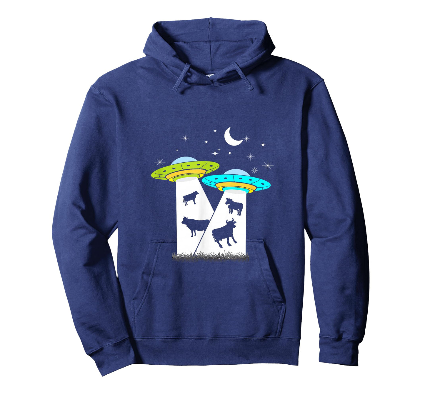 Alien Cow Abduction UFO Area Free the Aliens Shirt T-Shirt